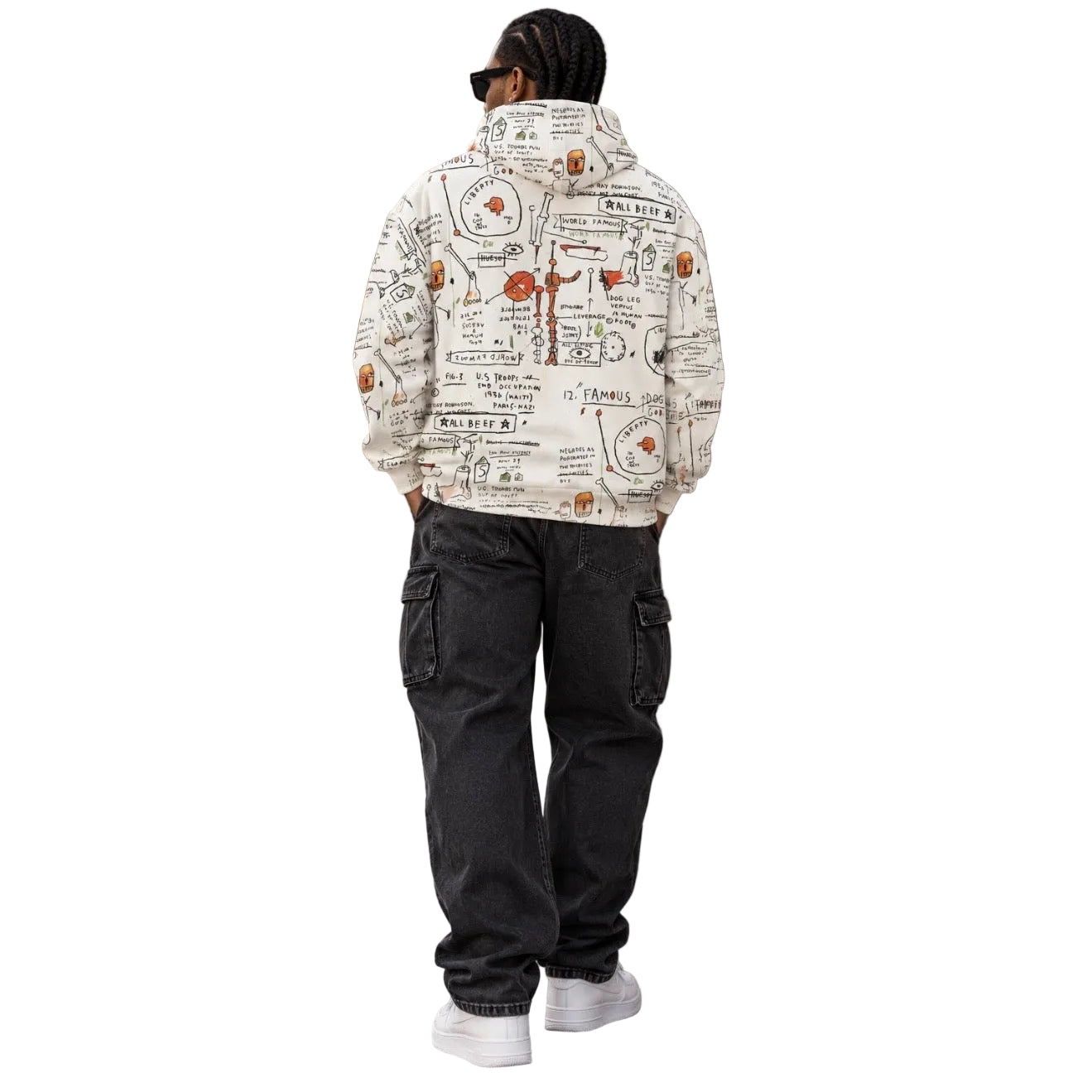 Graffiti Artwork Printed Premium Streetwear Hoodie