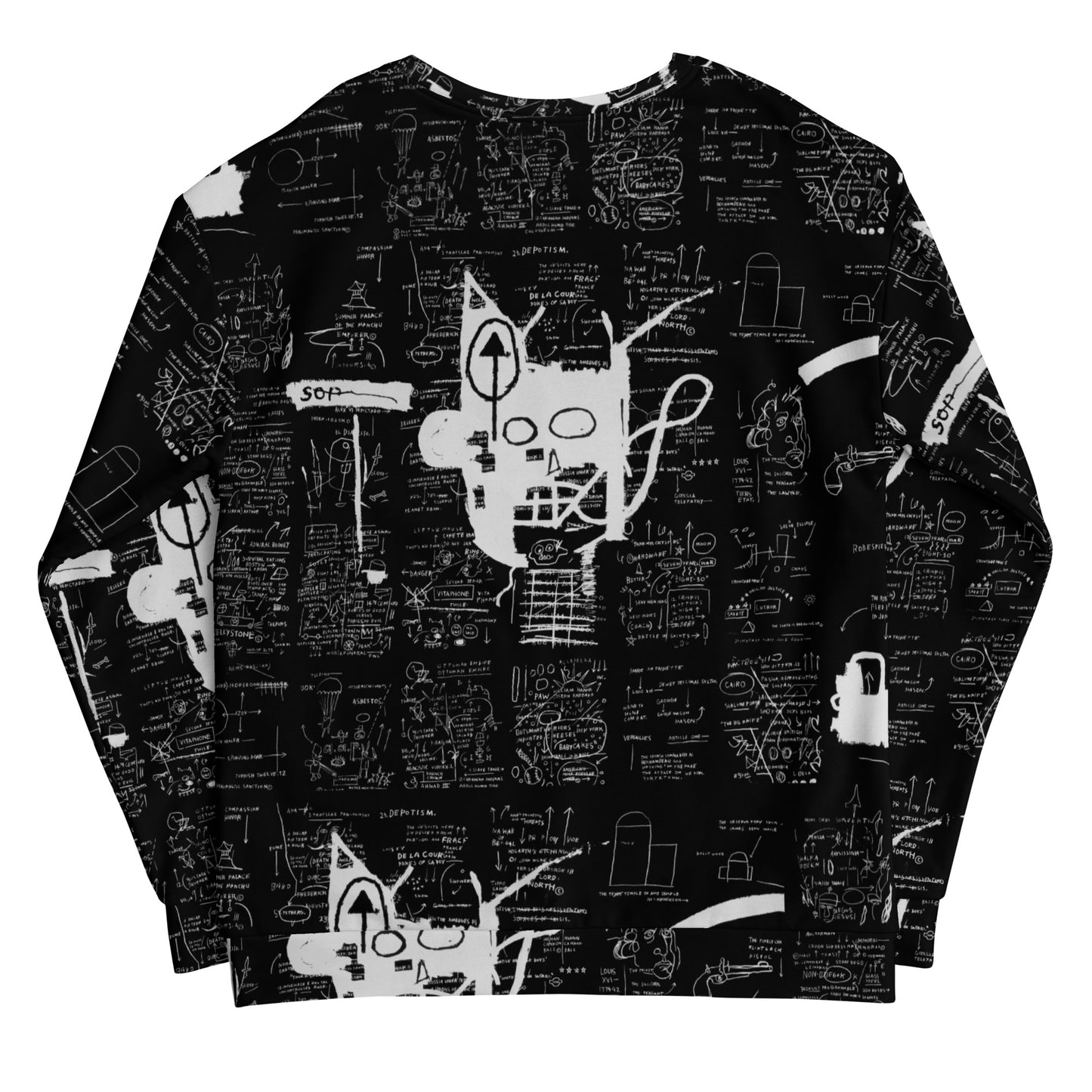 Graffiti Artwork Printed Premium Streetwear Crewneck Sweatshirt