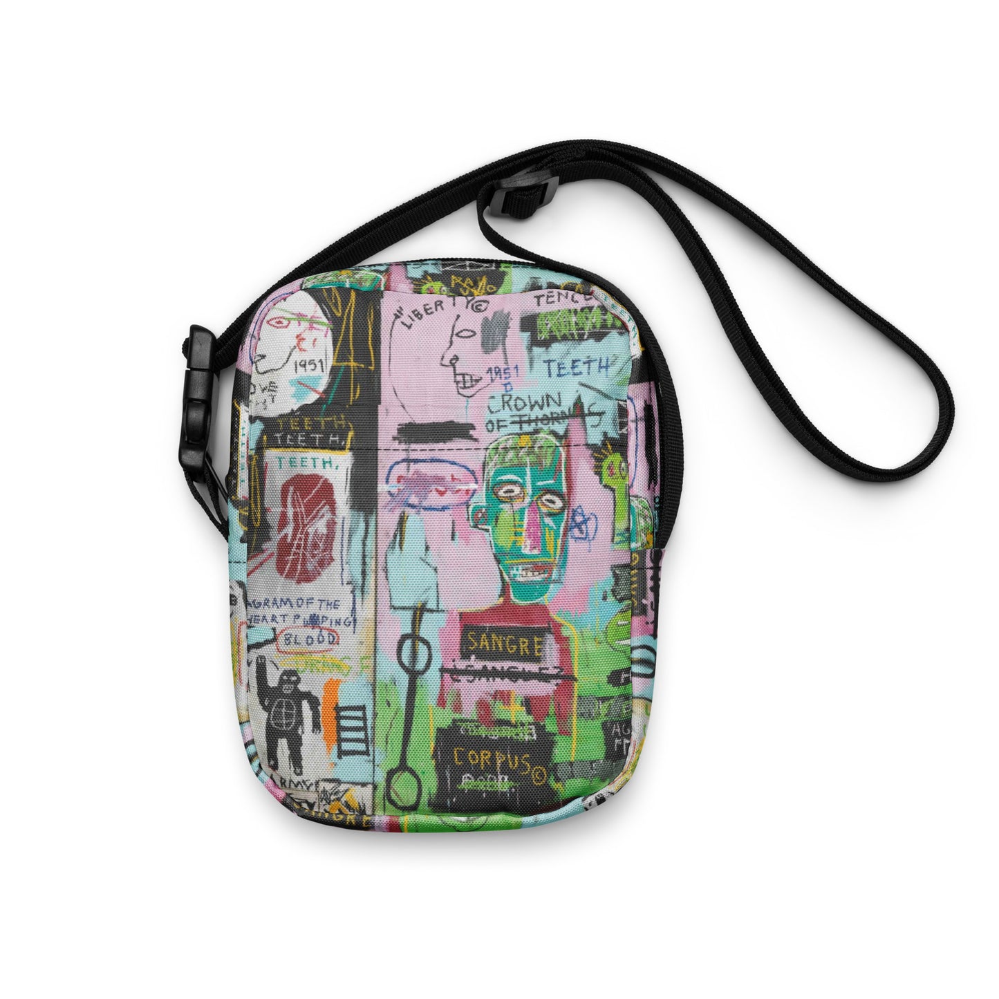 Jean-Michel Basquiat "In Italian" Artwork Bag