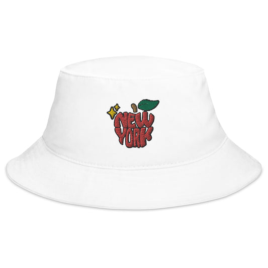 New York '24 Logo Embroidered Bucket Hat