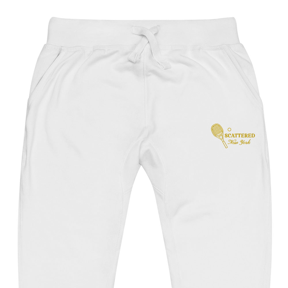 Scattered Sports Club Logo Embroidered Classic Sweatpants