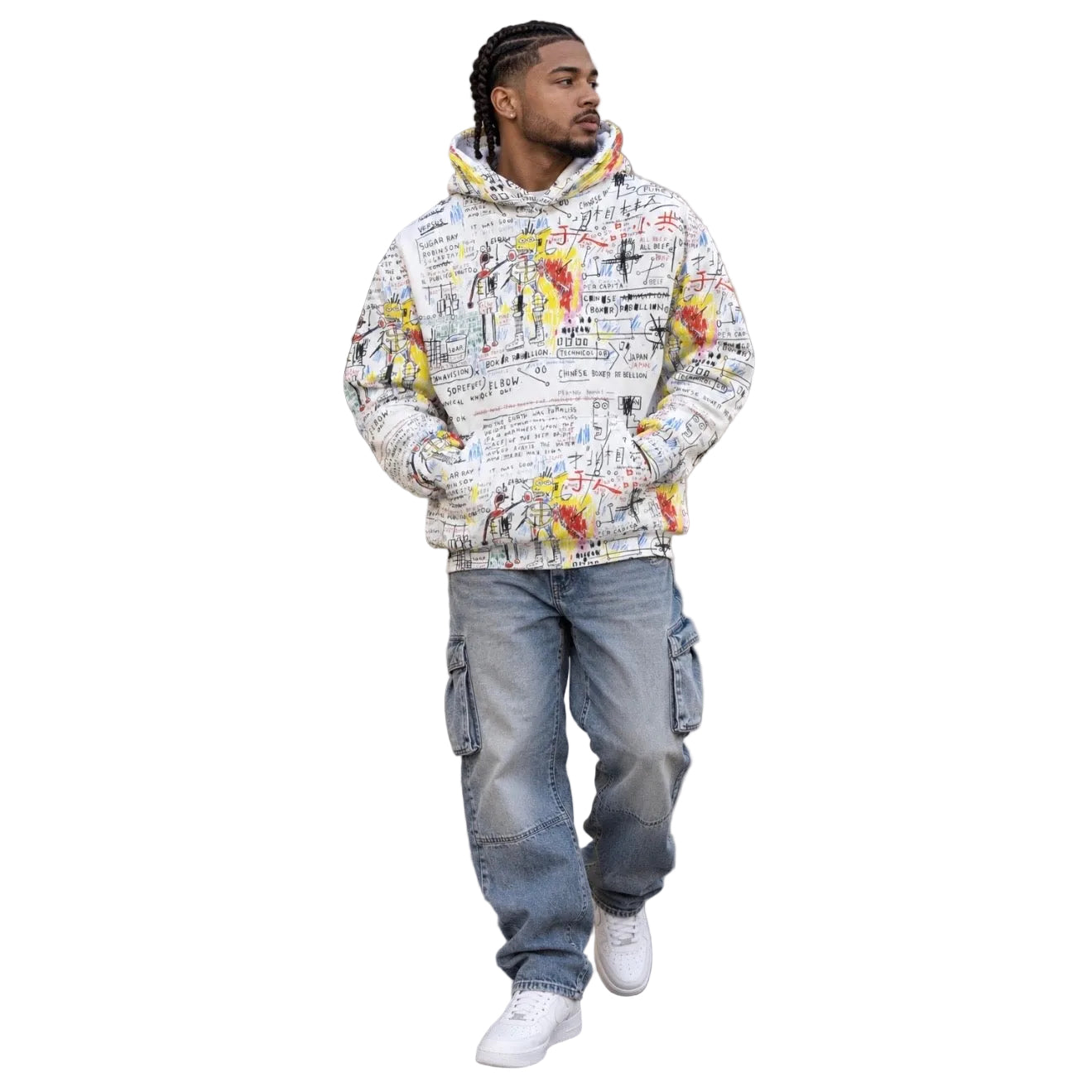 Graffiti Artwork Printed Premium Streetwear Hoodie