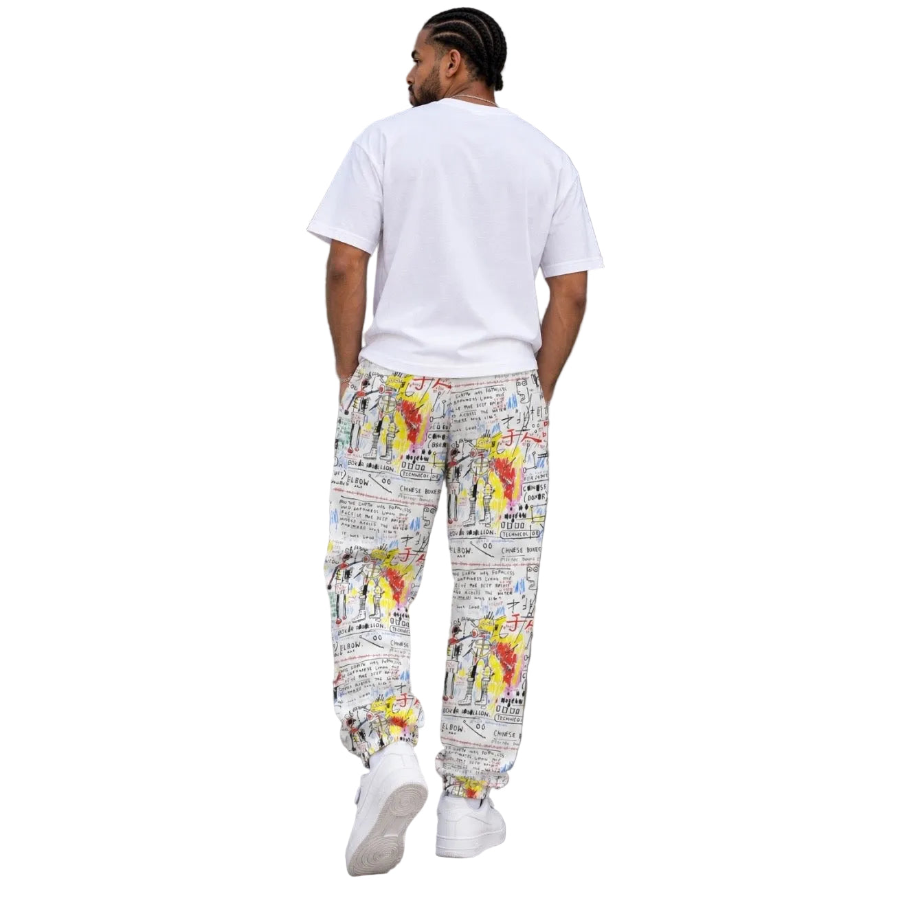 Graffiti Artwork Printed Premium Streetwear Track Pants