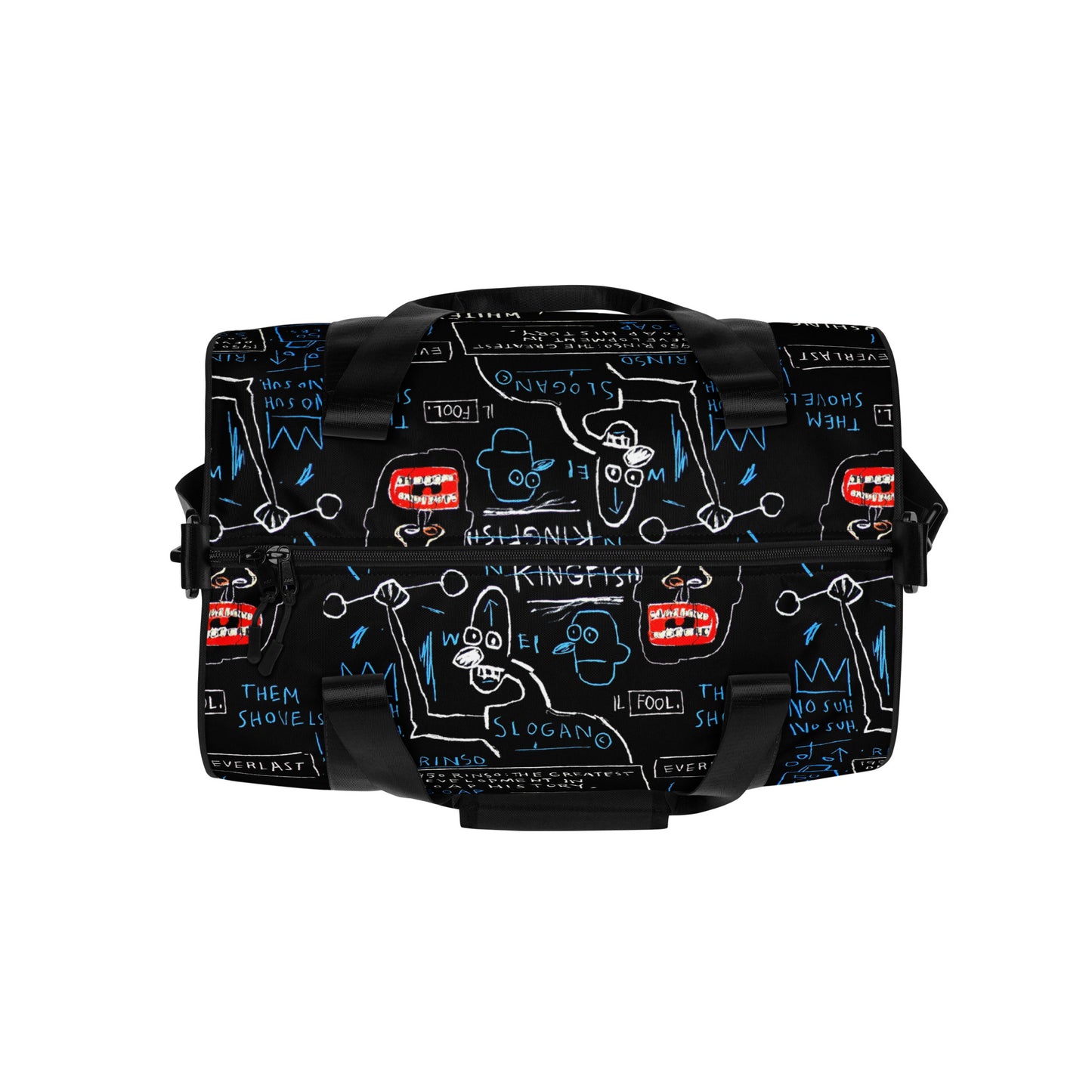 Jean-Michel Basquiat "Rinso" Artwork Gym Bag