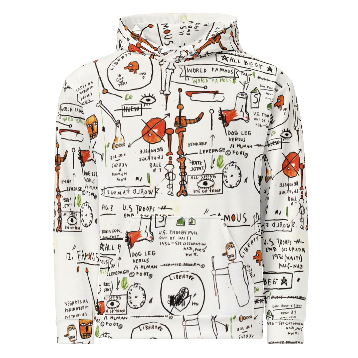 Graffiti Artwork Printed Premium Streetwear Hoodie