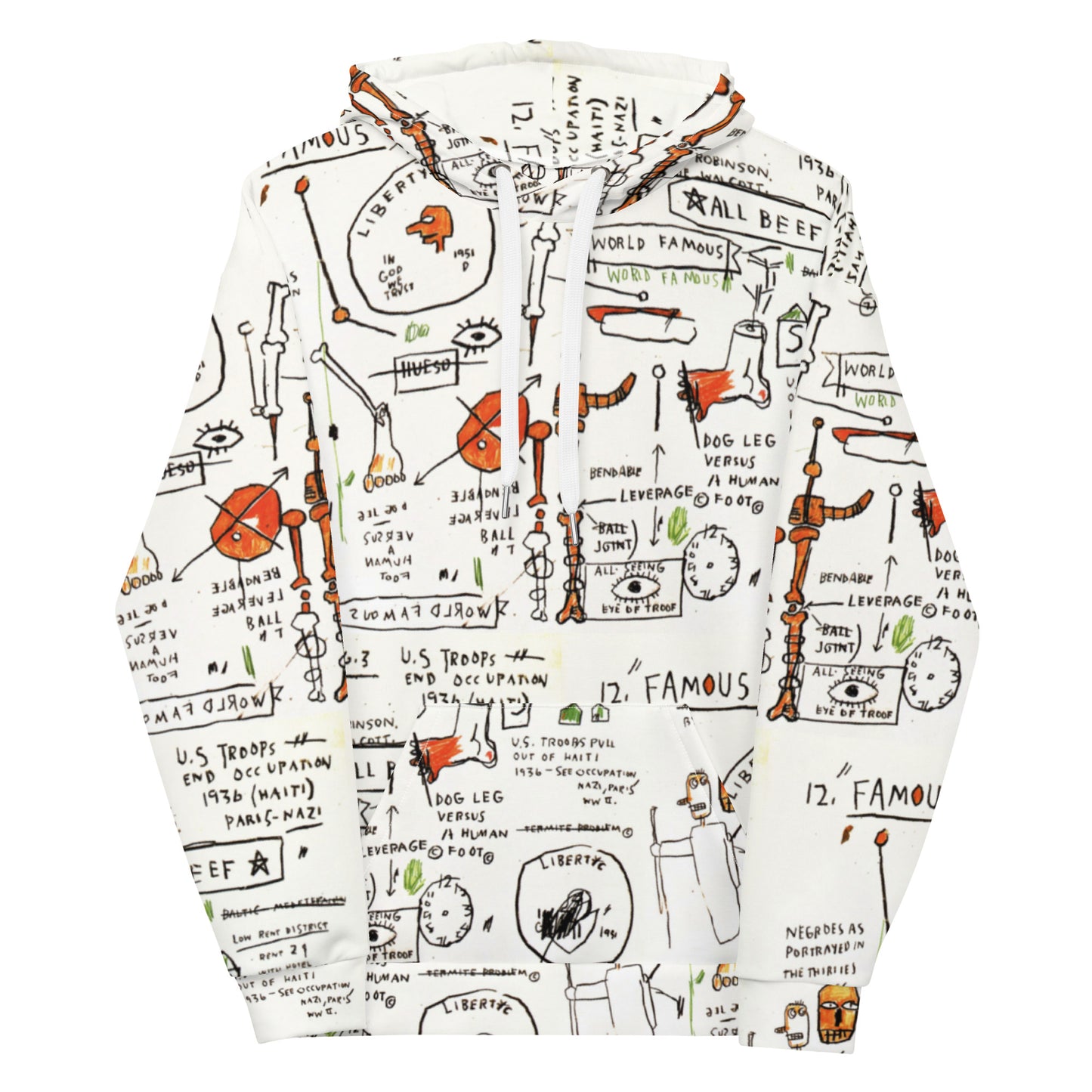 Graffiti Artwork Printed Premium Streetwear Hoodie