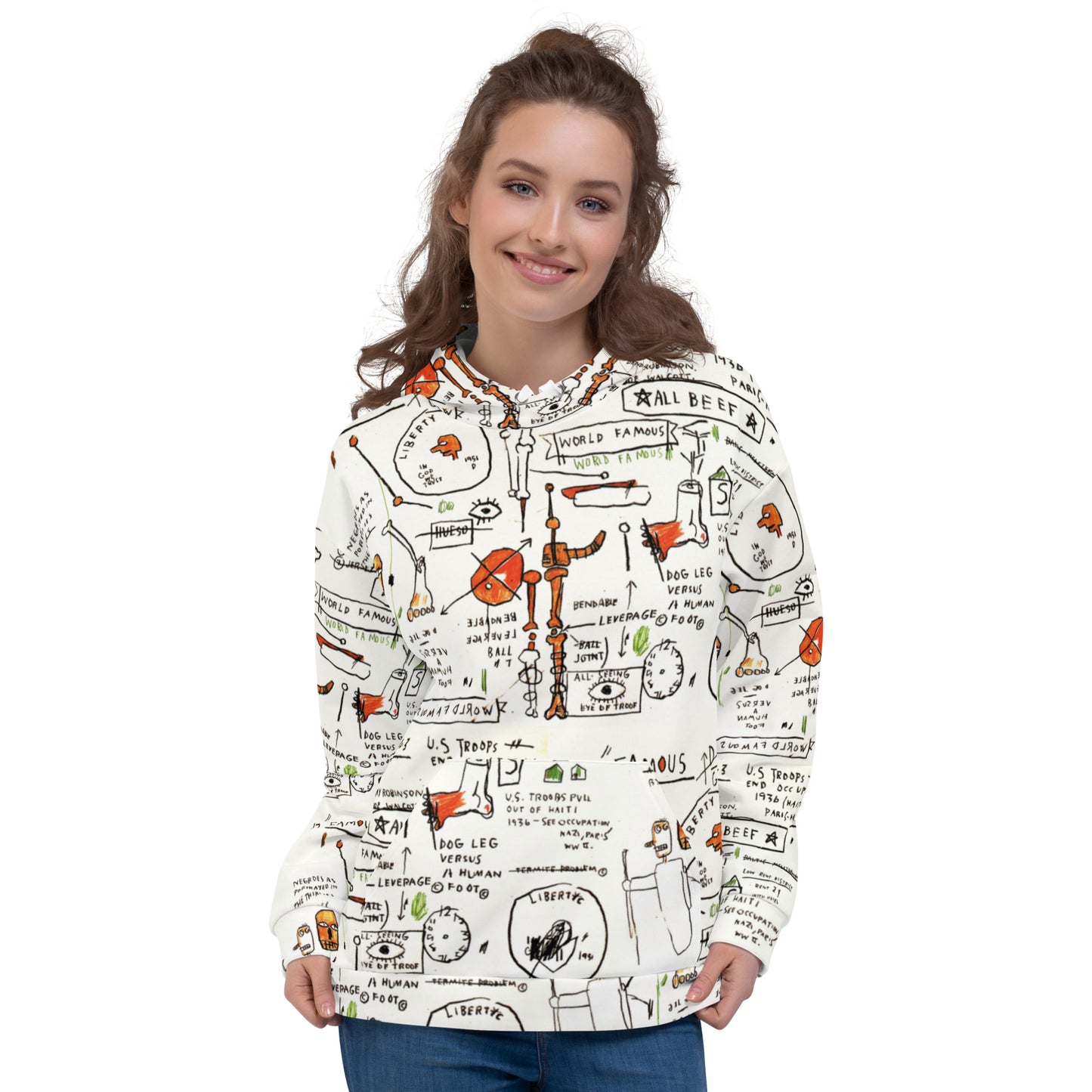 Graffiti Artwork Printed Premium Streetwear Hoodie