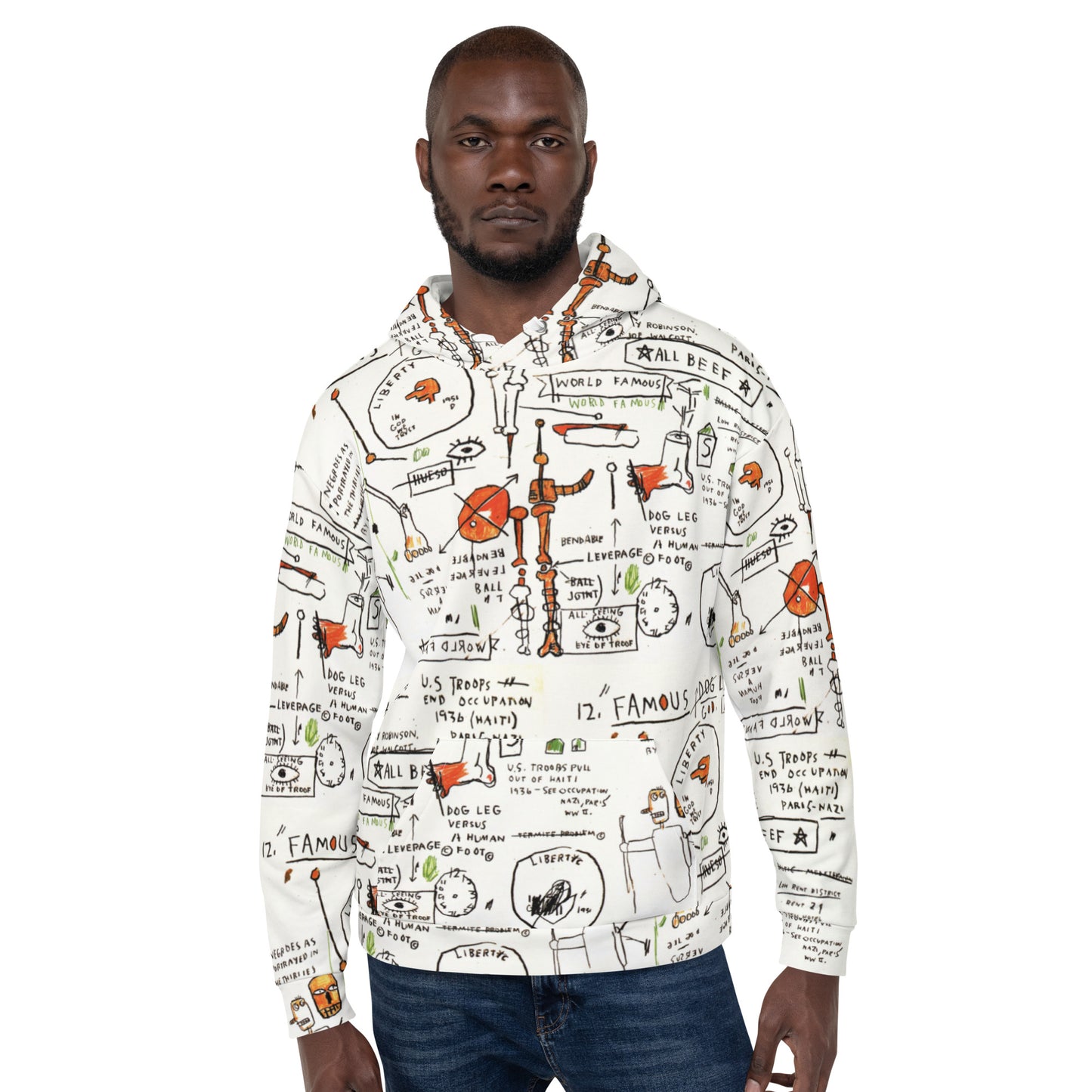 Graffiti Artwork Printed Premium Streetwear Hoodie