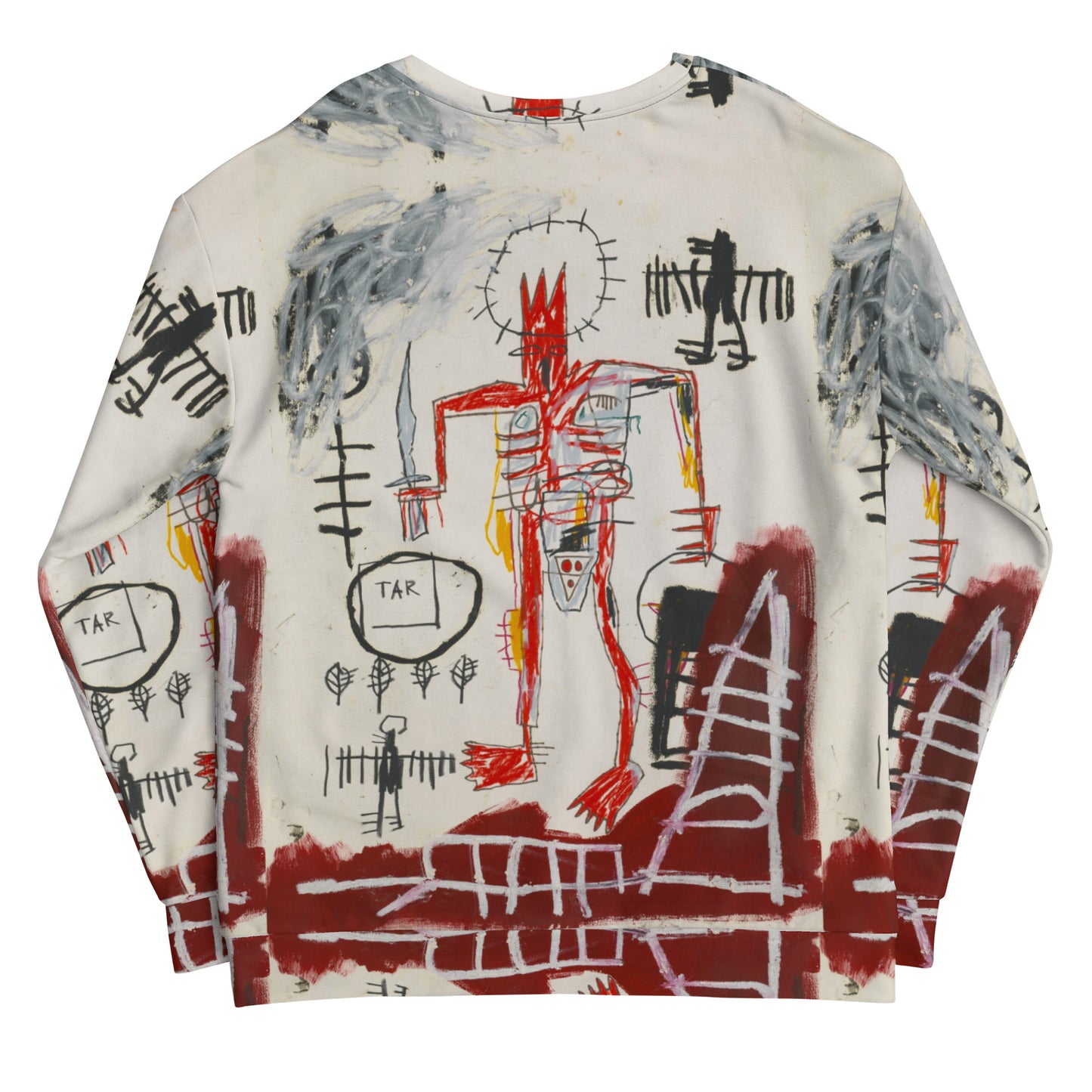 Graffiti Artwork Printed Premium Streetwear Crewneck Sweatshirt