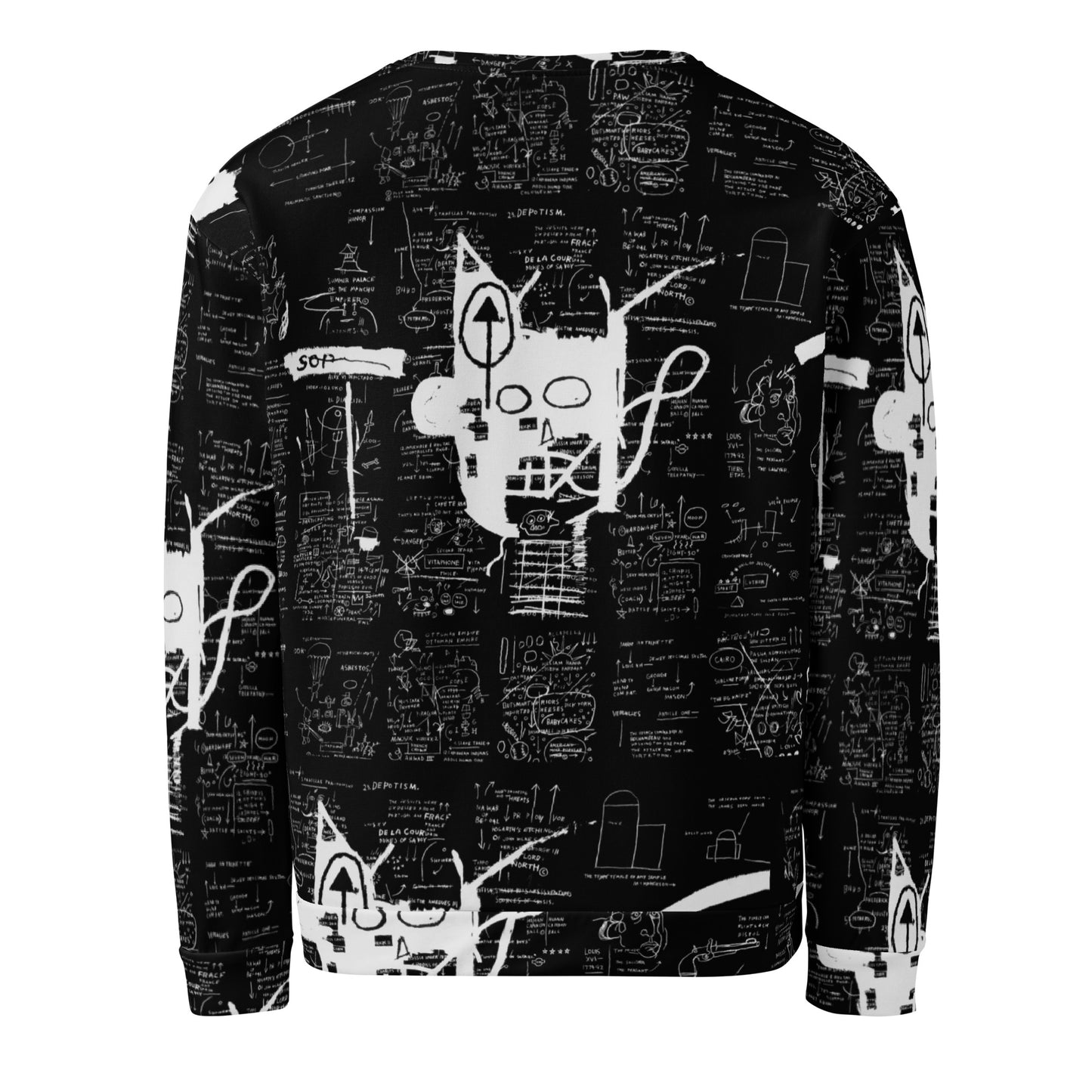 Graffiti Artwork Printed Premium Streetwear Crewneck Sweatshirt