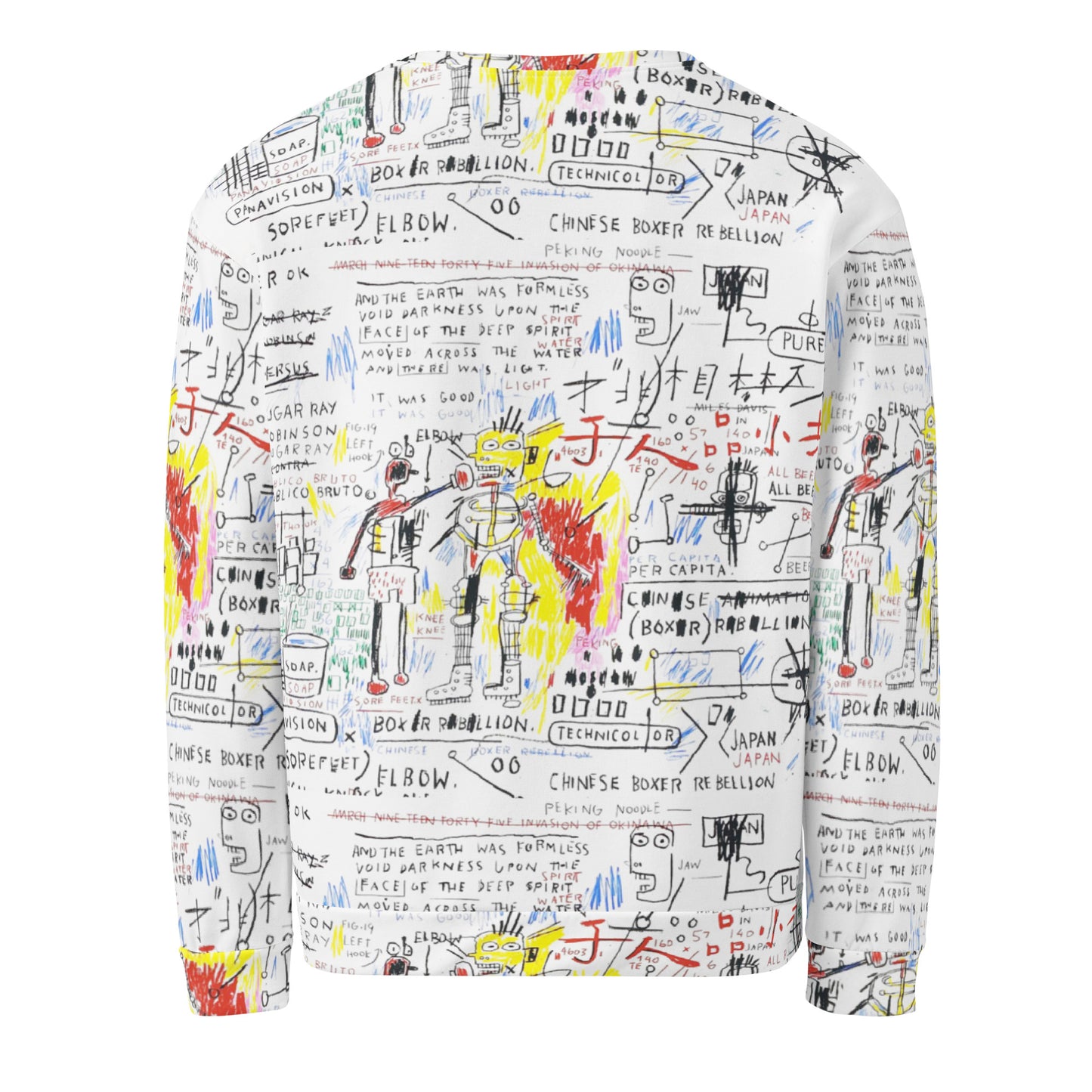 Graffiti Artwork Printed Premium Streetwear Crewneck Sweatshirt