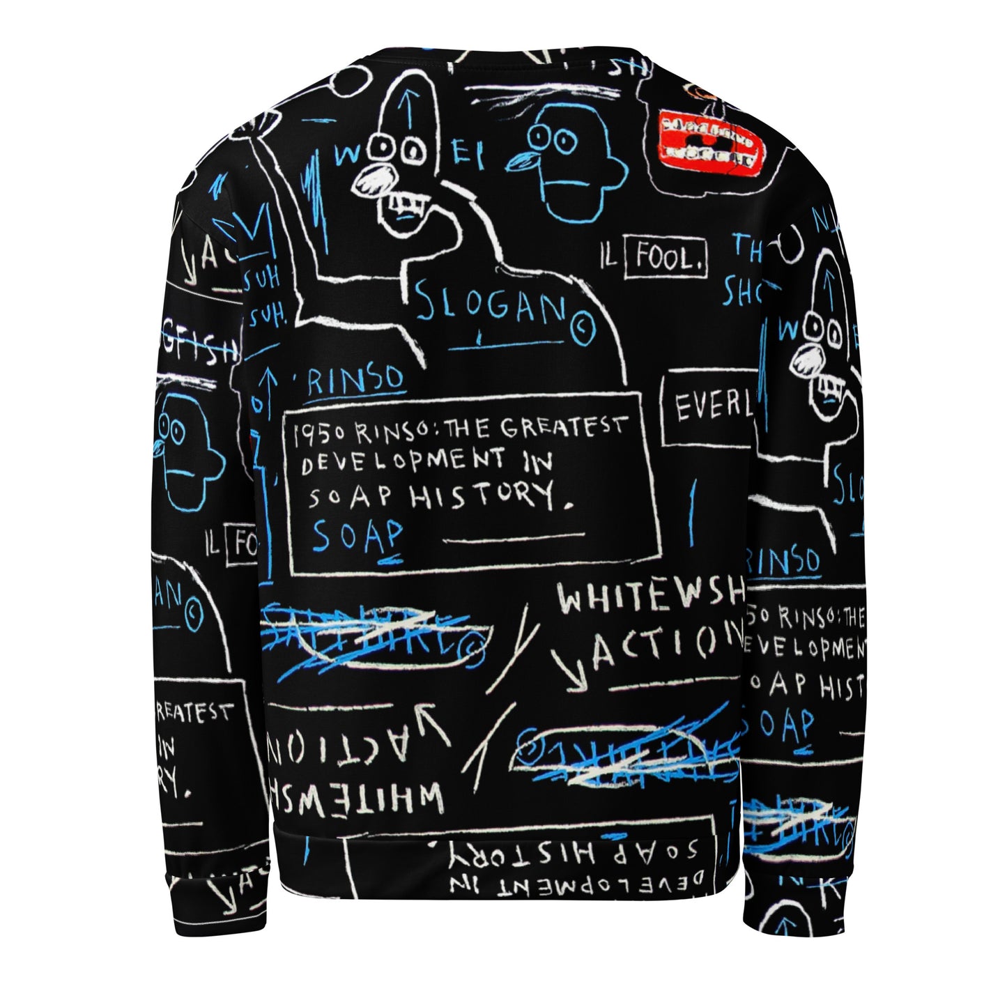 Graffiti Artwork Printed Premium Streetwear Crewneck Sweatshirt