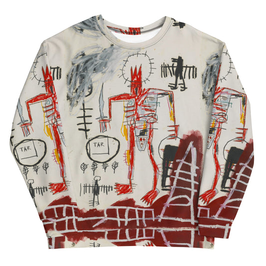 Graffiti Artwork Printed Premium Streetwear Crewneck Sweatshirt
