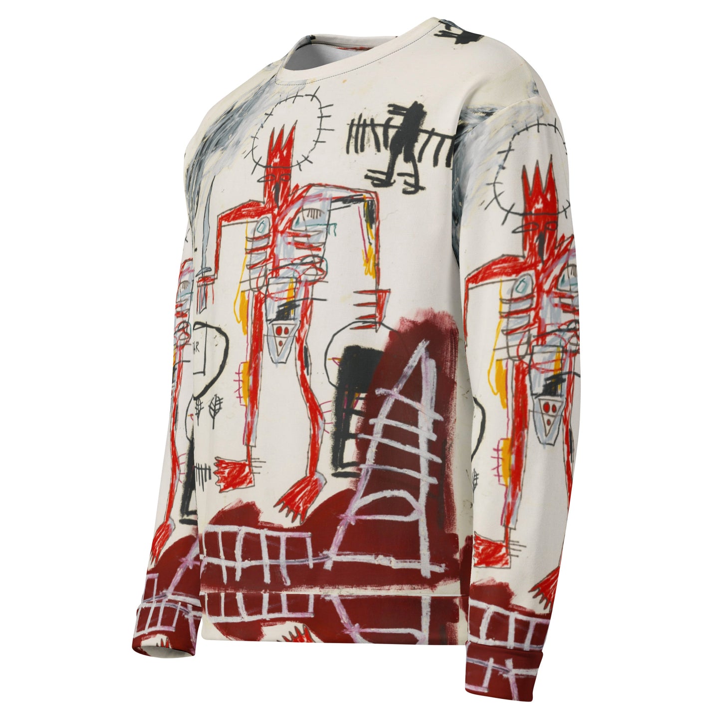 Graffiti Artwork Printed Premium Streetwear Crewneck Sweatshirt