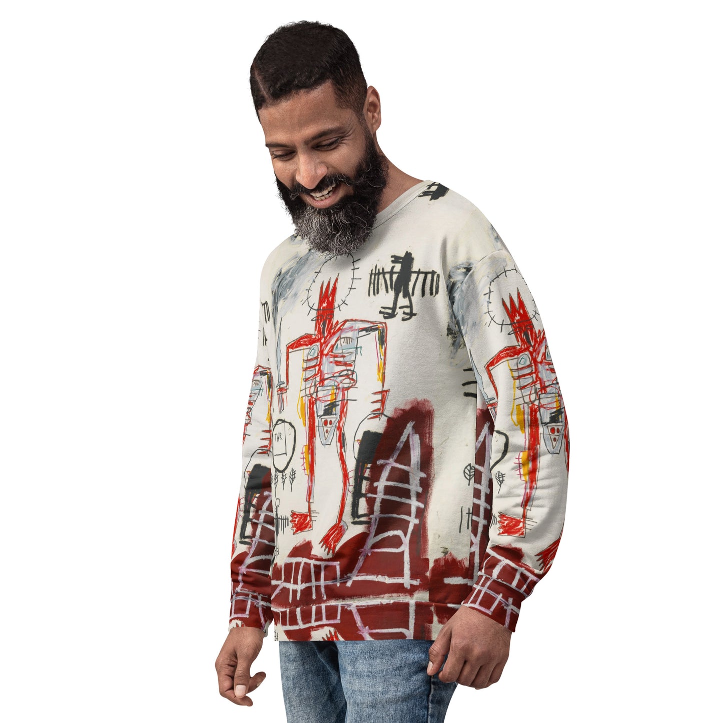Graffiti Artwork Printed Premium Streetwear Crewneck Sweatshirt