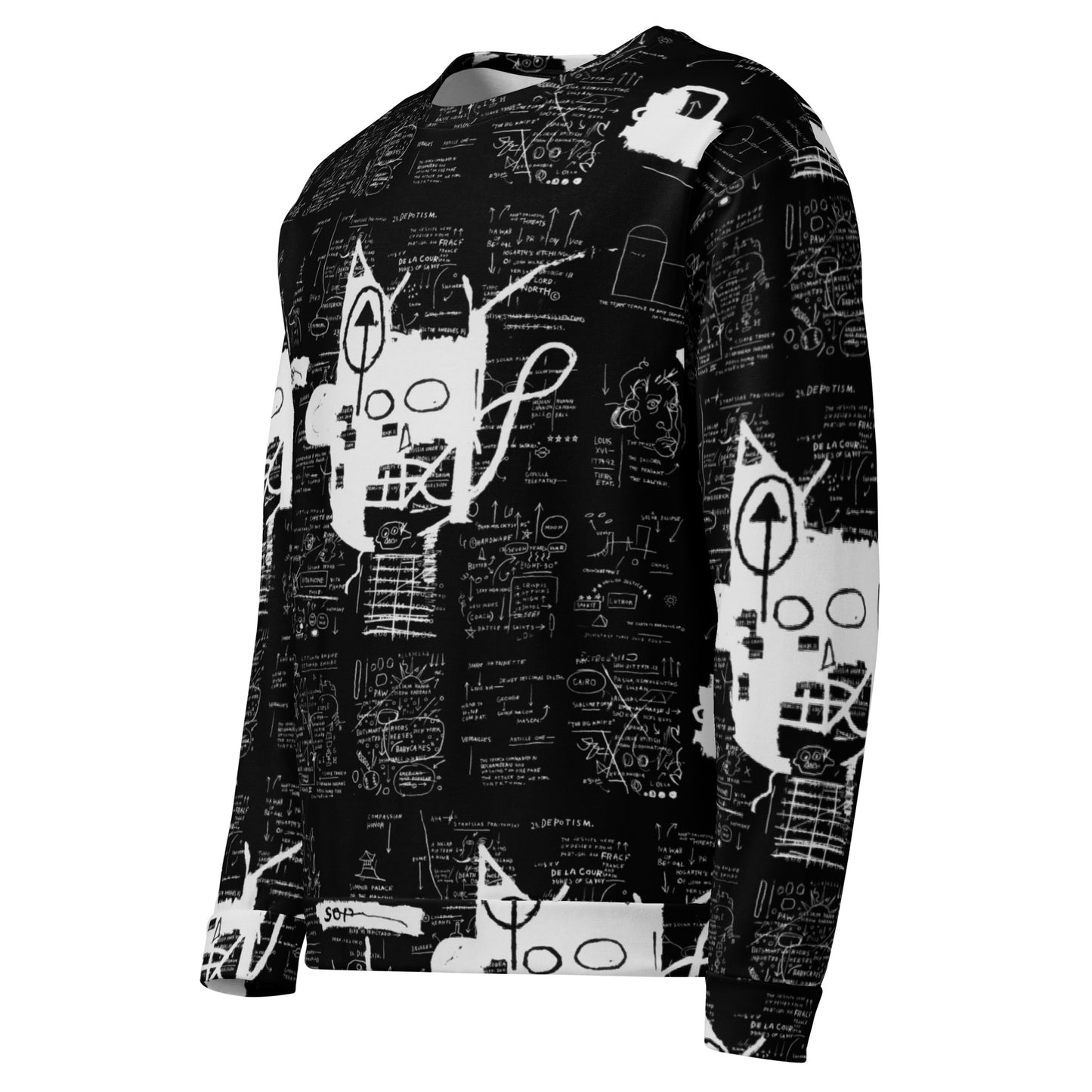 Graffiti Artwork Printed Premium Streetwear Crewneck Sweatshirt