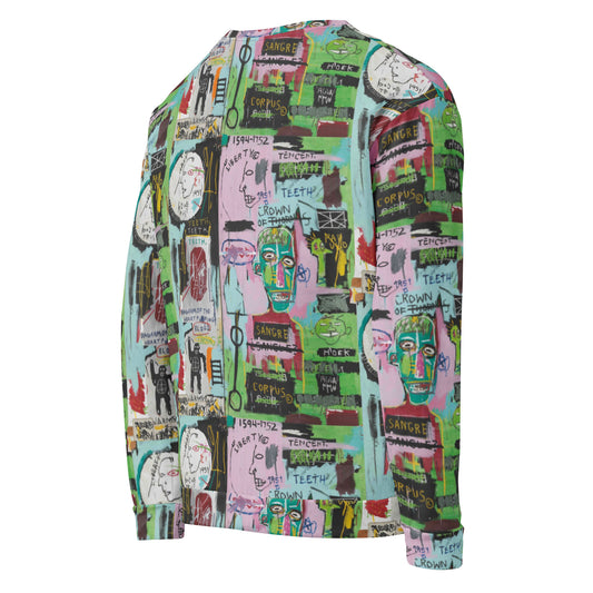 Graffiti Artwork Printed Premium Streetwear Crewneck Sweatshirt