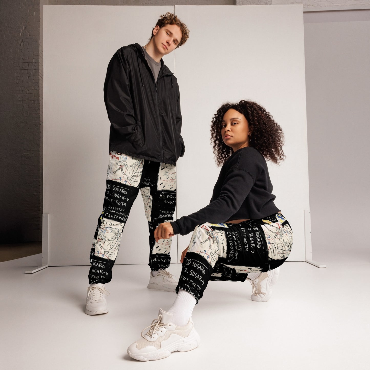 Graffiti Artwork Printed Premium Streetwear Track Pants