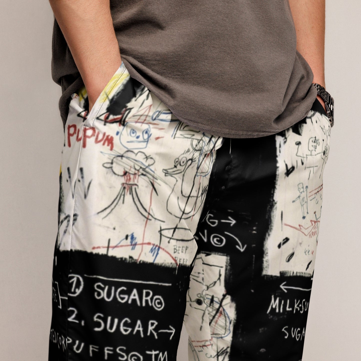 Graffiti Artwork Printed Premium Streetwear Track Pants