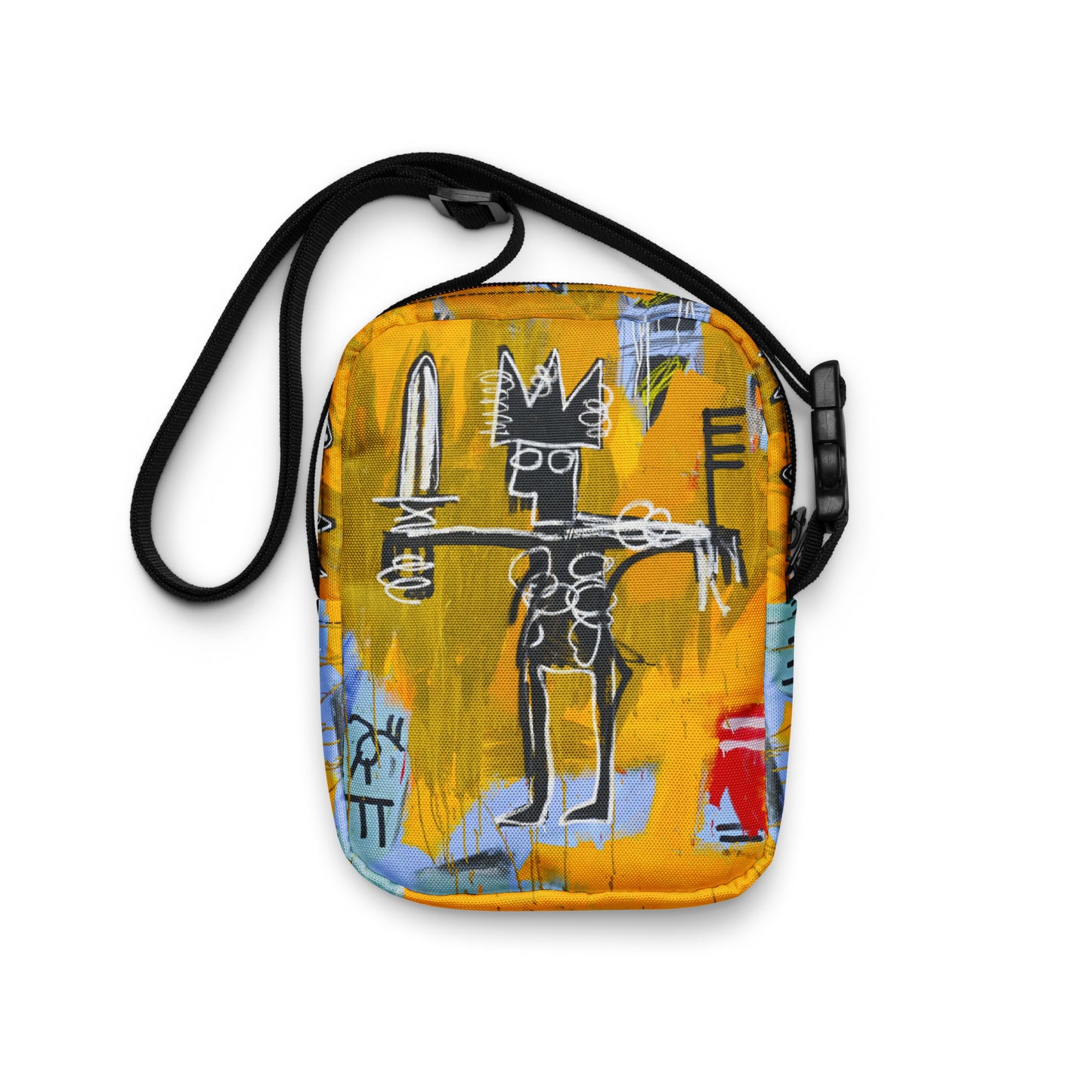 Jean-Michel Basquiat "Julius Caesar on Gold" Artwork Bag
