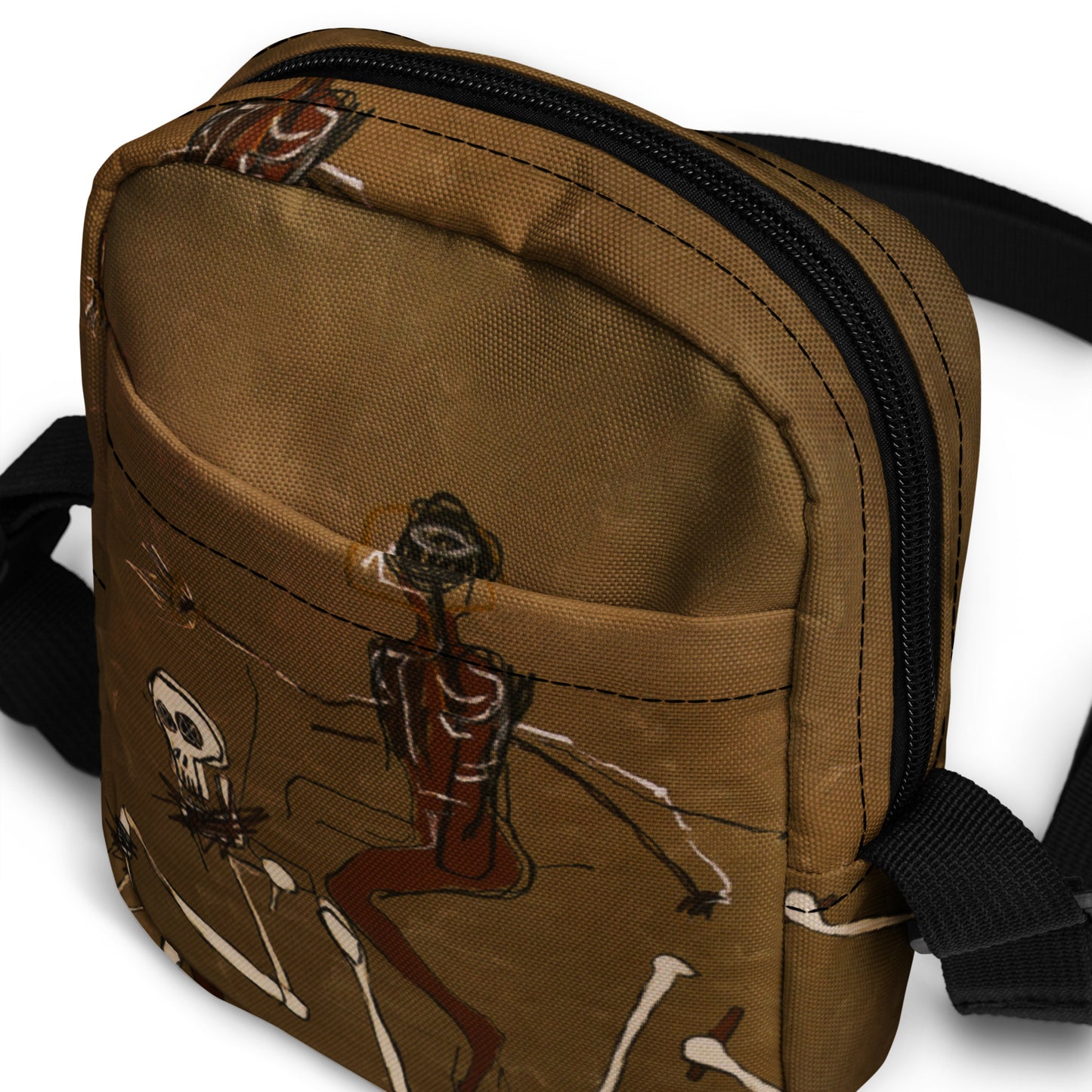 Jean-Michel Basquiat "Riding With Death" Artwork Bag