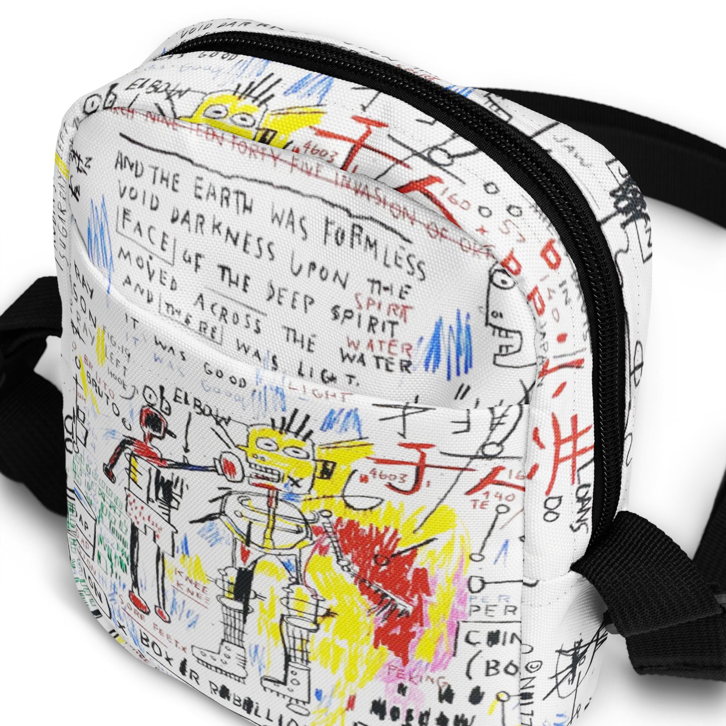Jean-Michel Basquiat "Boxer Rebellion" Artwork Bag