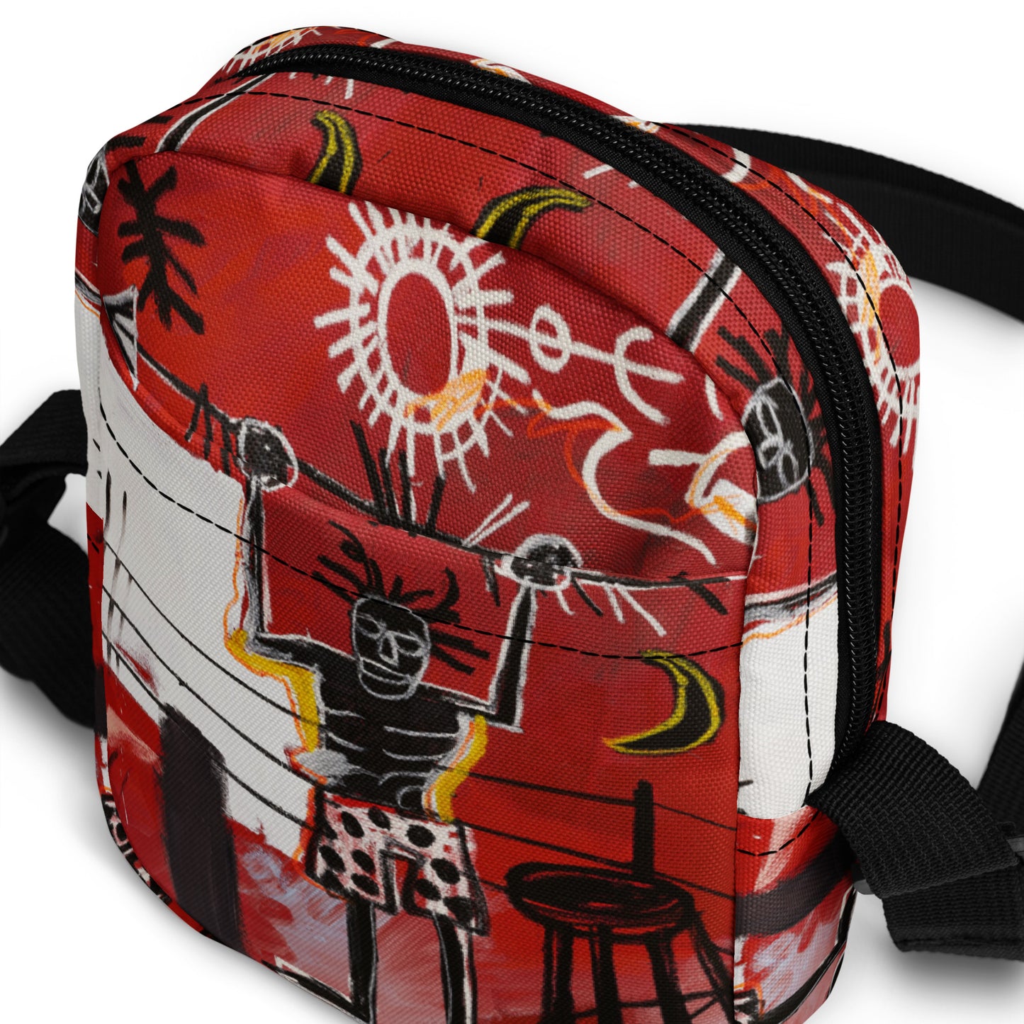 Jean-Michel Basquiat "The Ring" Artwork Bag