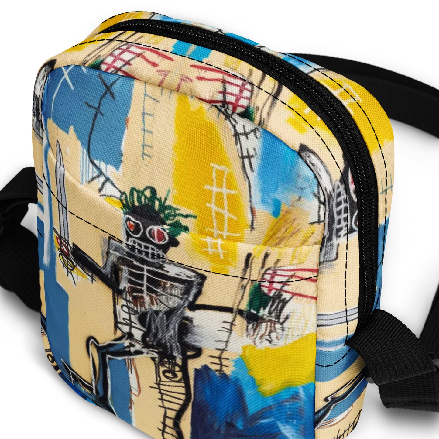 Jean-Michel Basquiat "Warrior" Artwork Bag