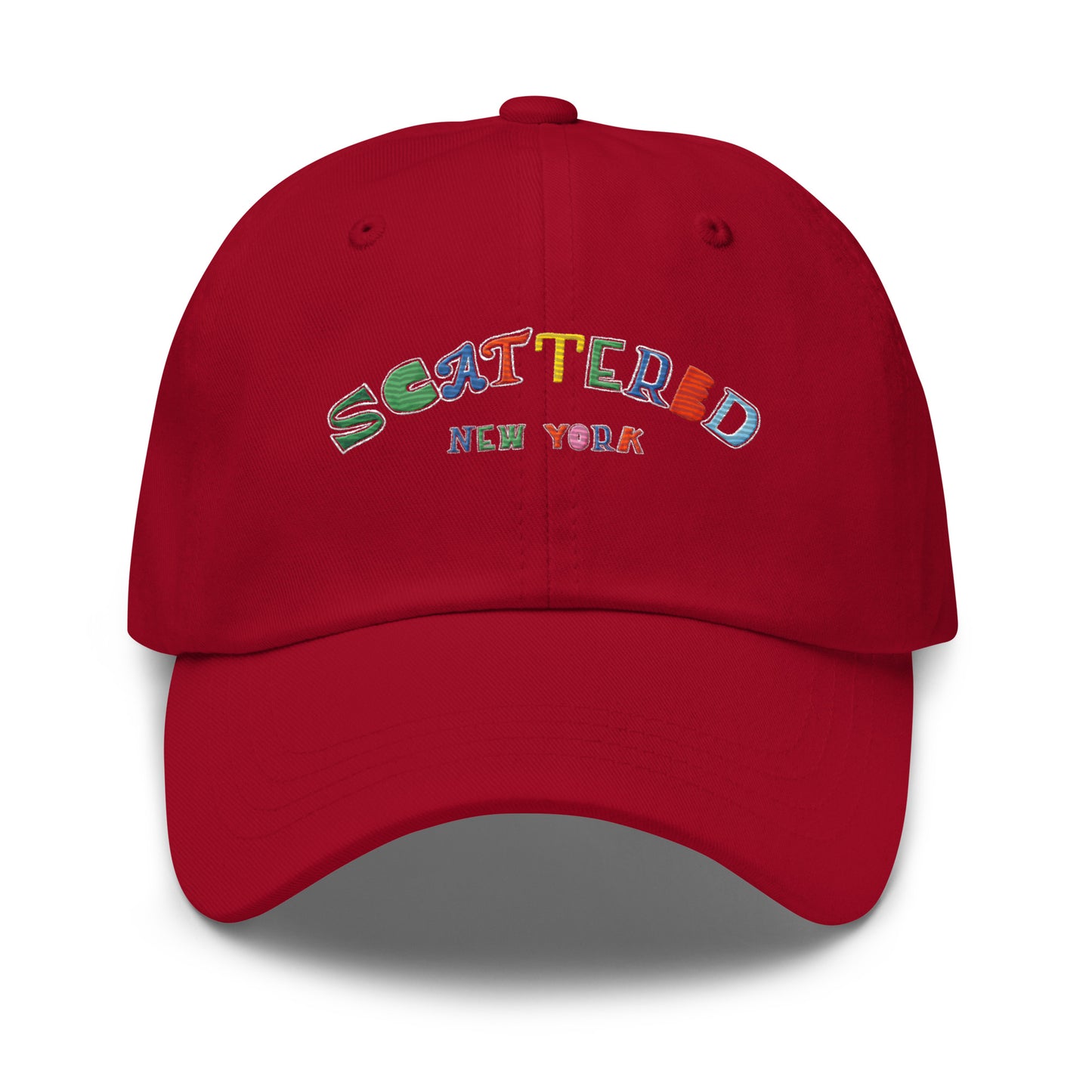 Scattered S/S '25 Logo Embroidered Dad Hat