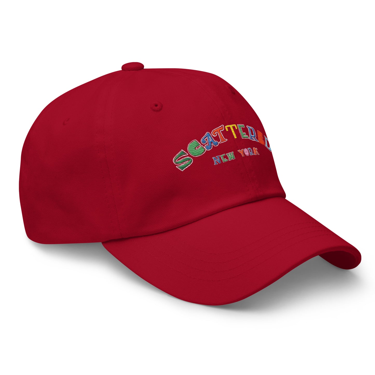 Scattered S/S '25 Logo Embroidered Dad Hat