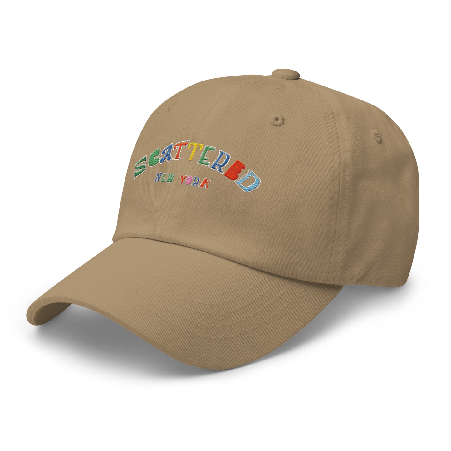 Scattered S/S '25 Logo Embroidered Dad Hat