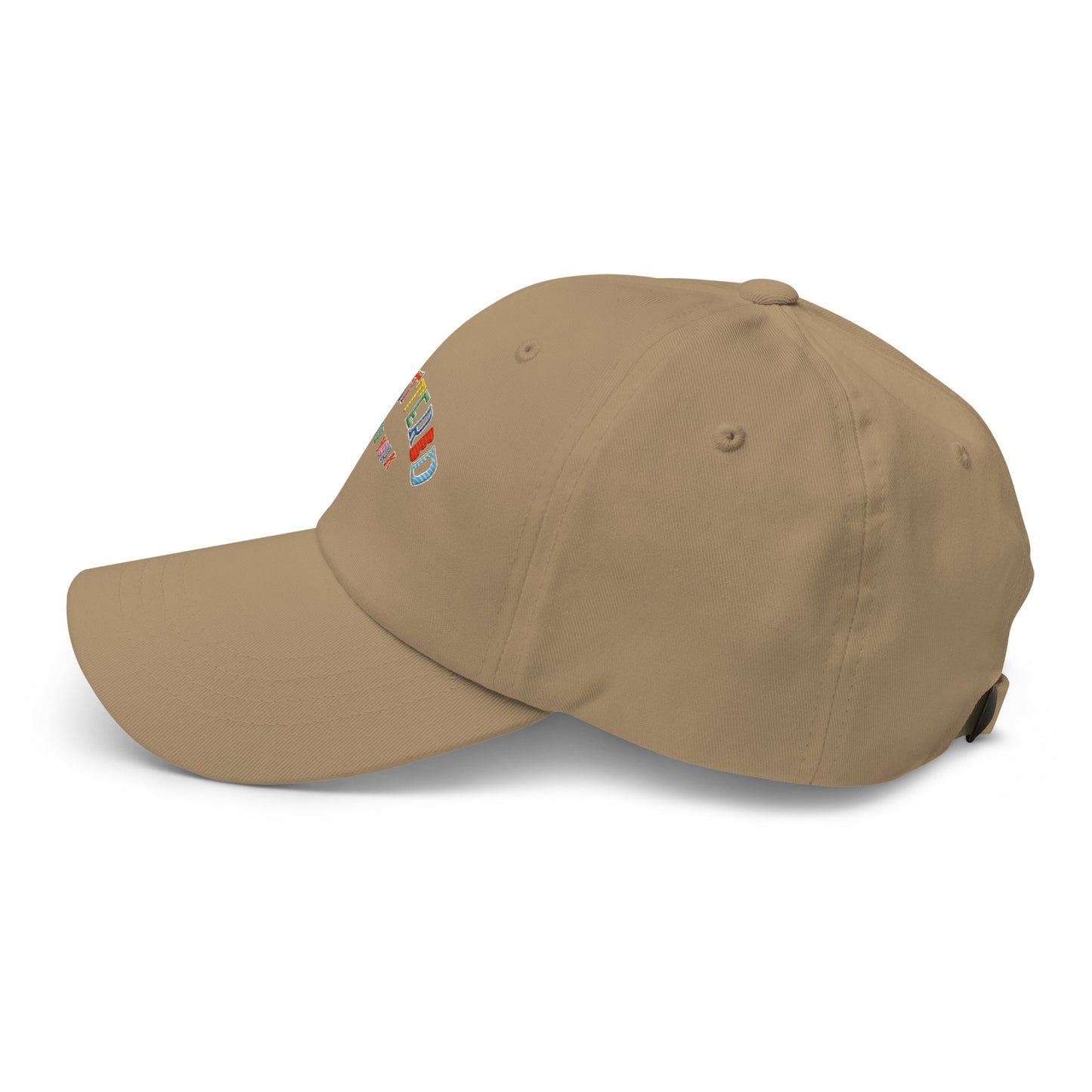 Scattered S/S '25 Logo Embroidered Dad Hat