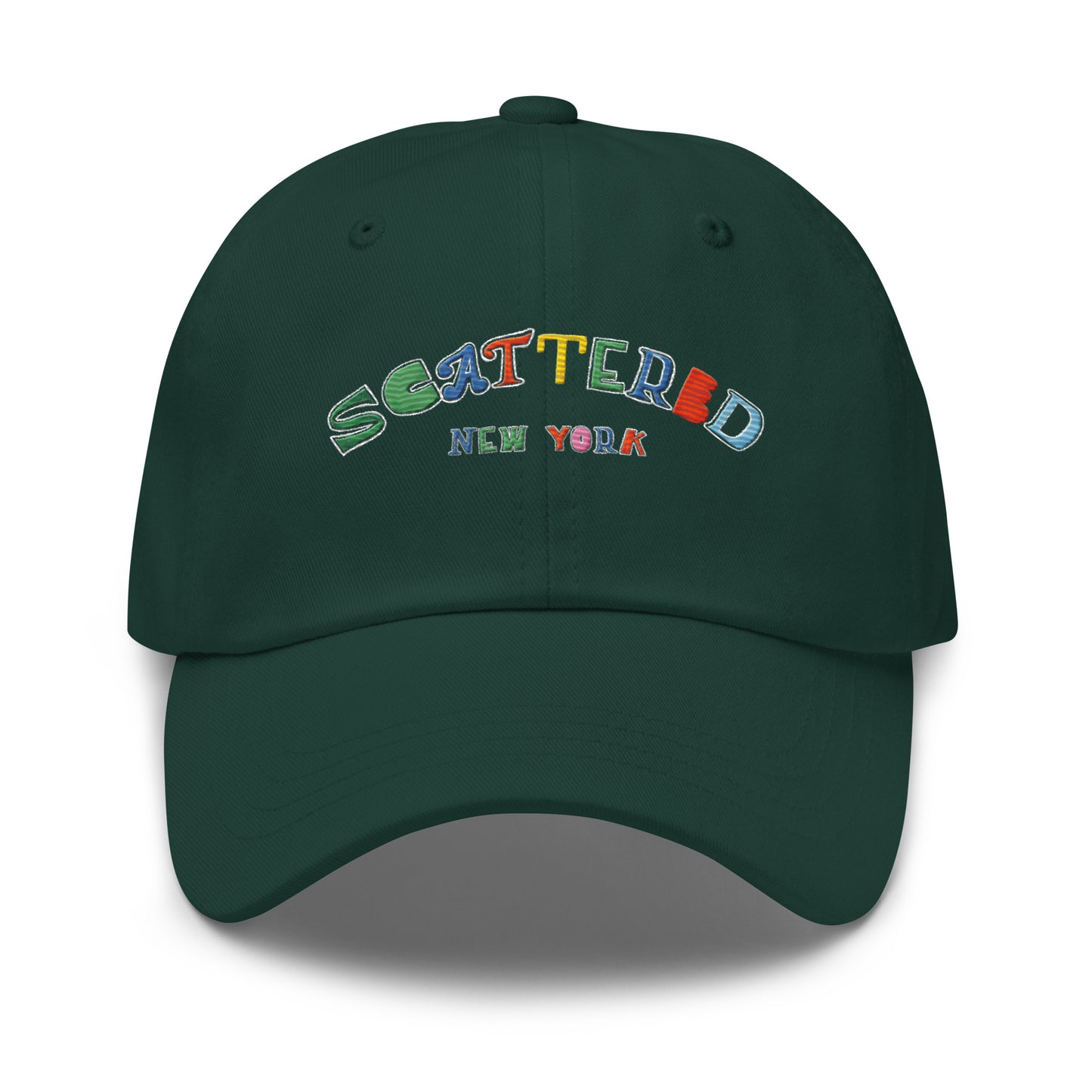 Scattered S/S '25 Logo Embroidered Dad Hat