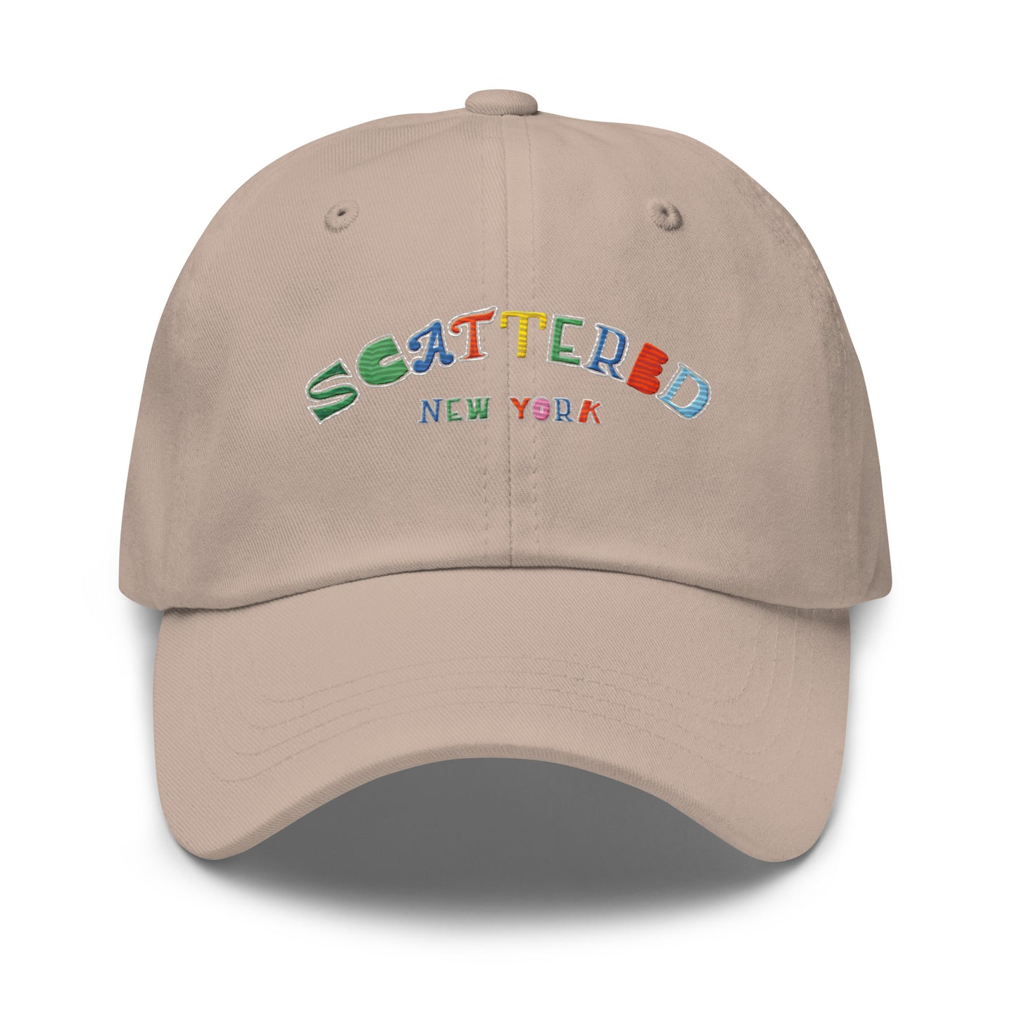 Scattered S/S '25 Logo Embroidered Dad Hat