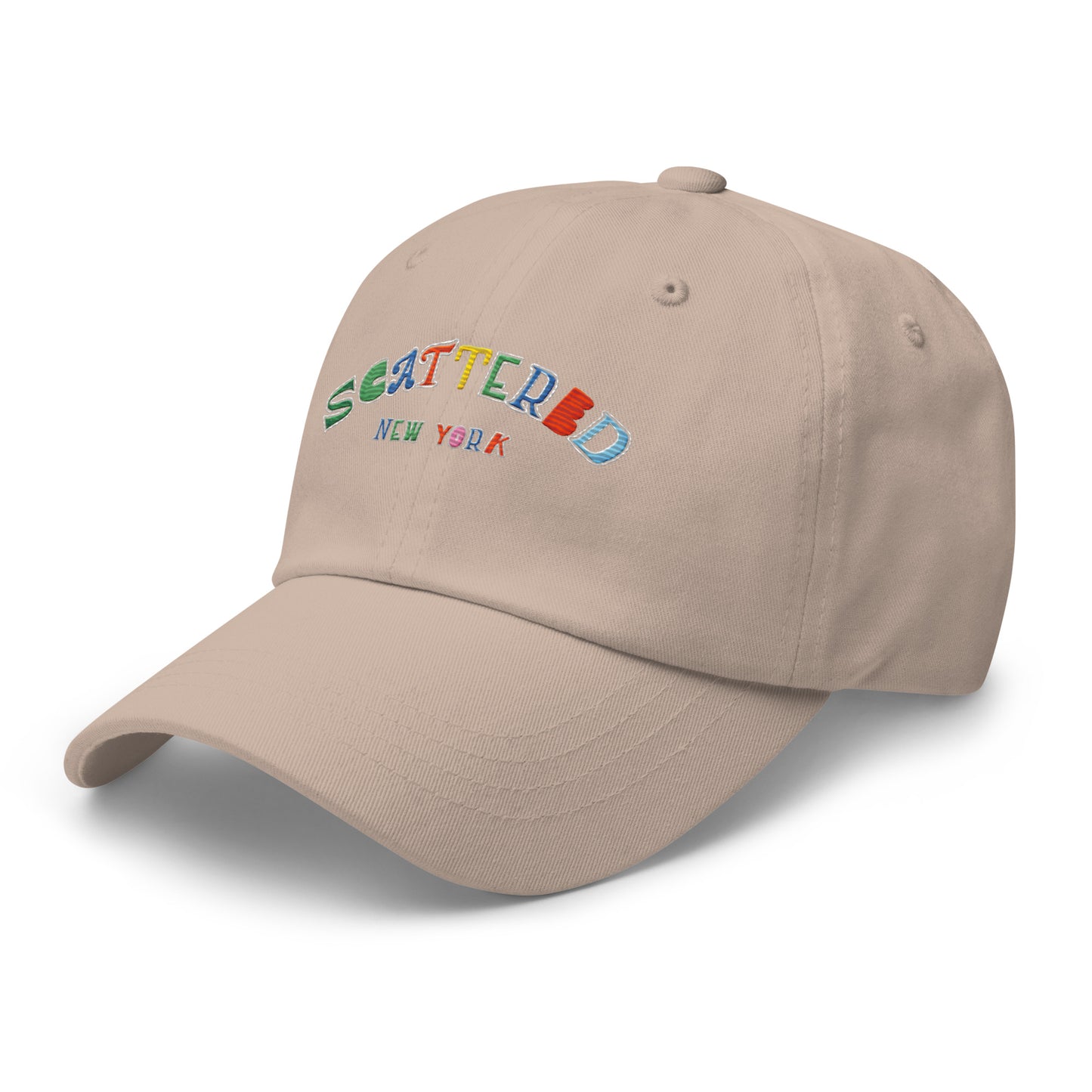 Scattered S/S '25 Logo Embroidered Dad Hat