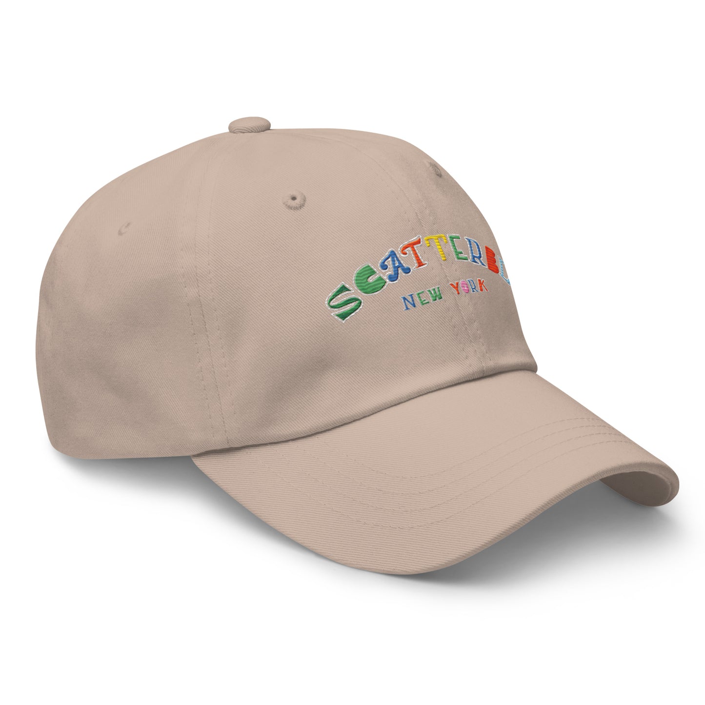 Scattered S/S '25 Logo Embroidered Dad Hat