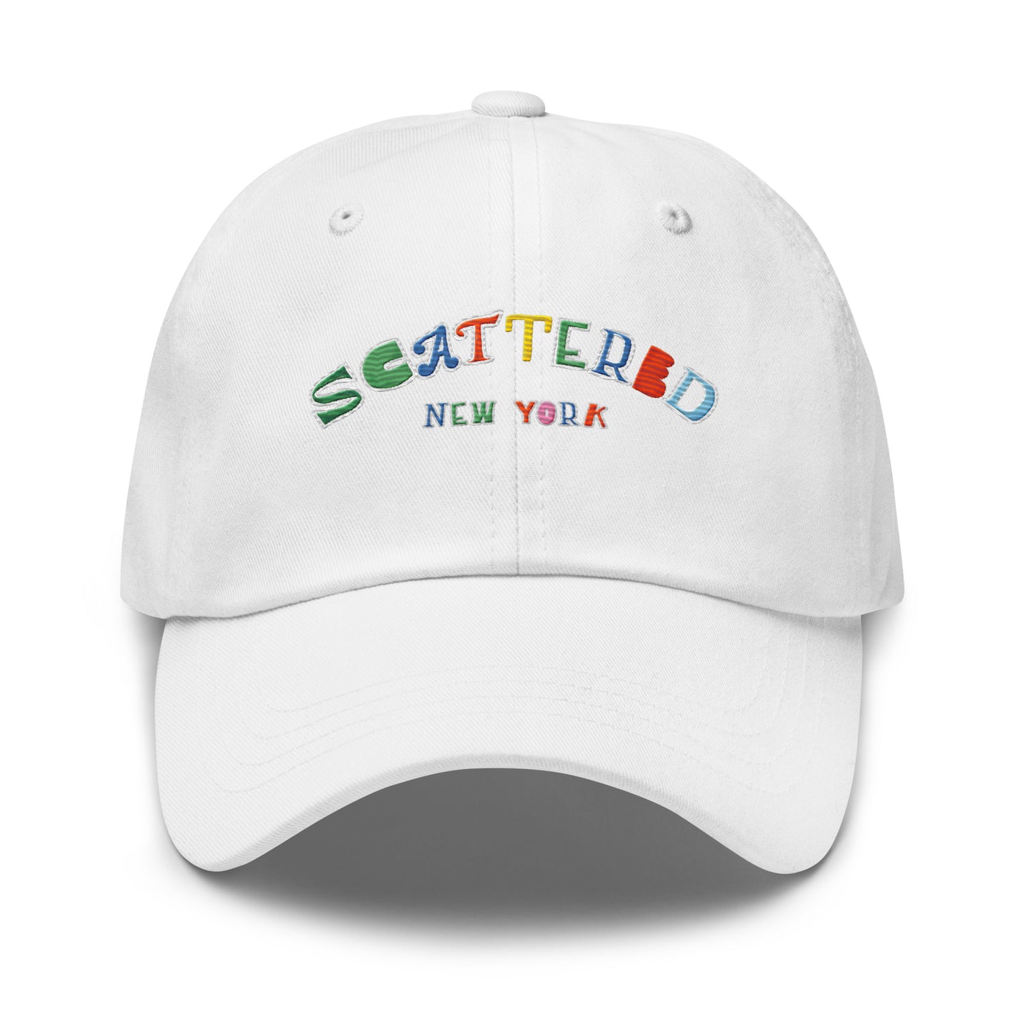 Scattered S/S '25 Logo Embroidered Dad Hat
