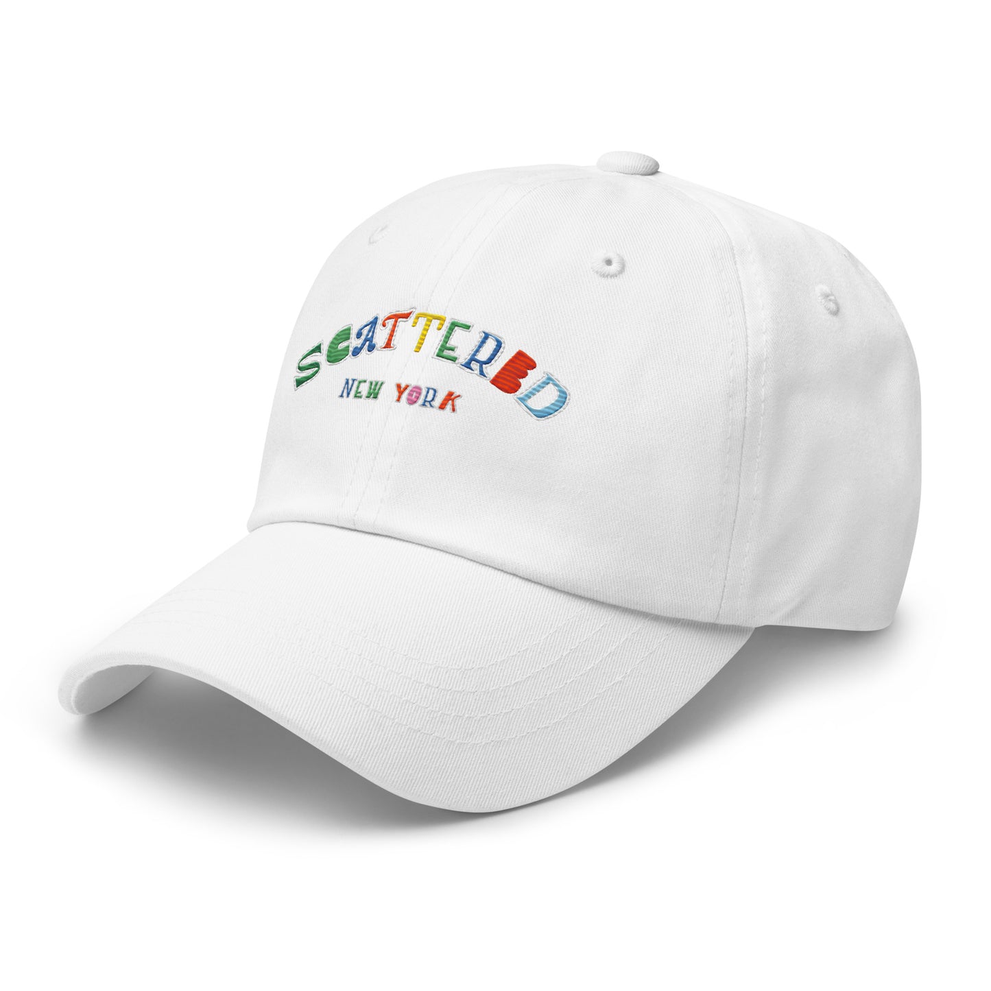 Scattered S/S '25 Logo Embroidered Dad Hat