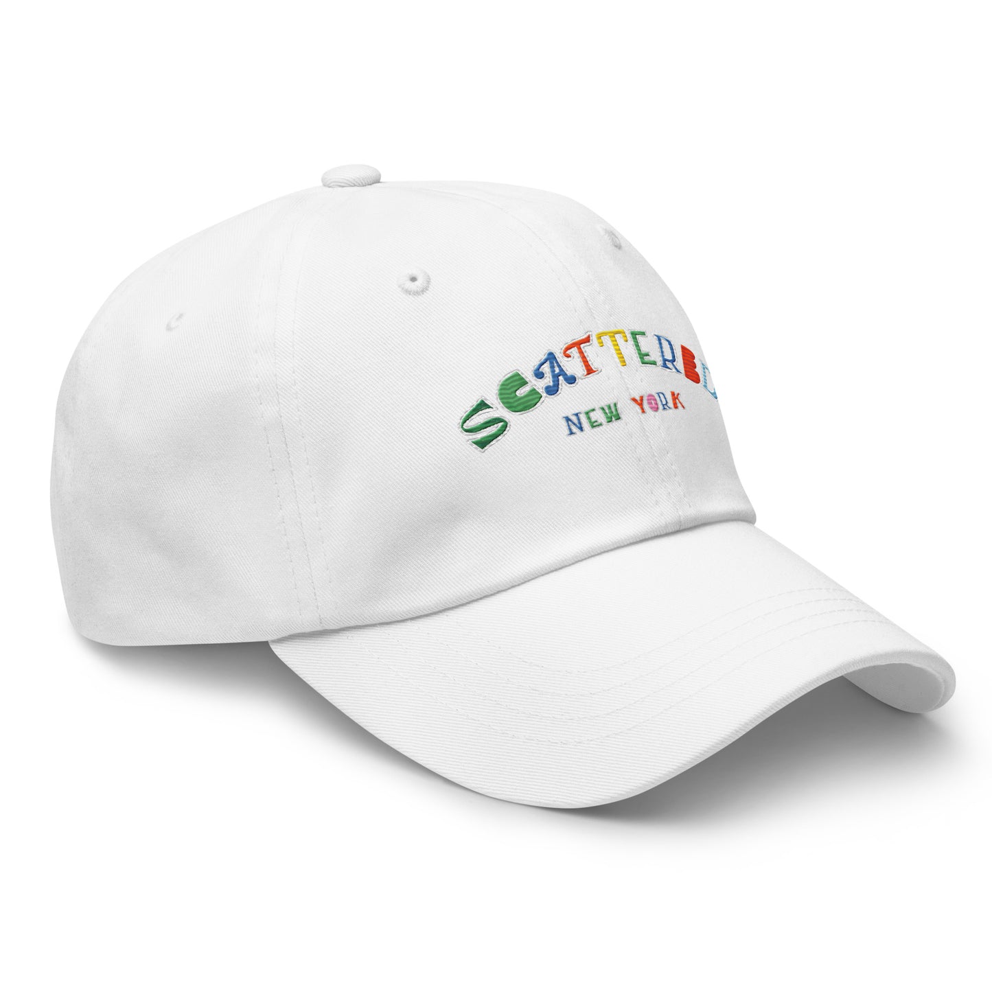 Scattered S/S '25 Logo Embroidered Dad Hat