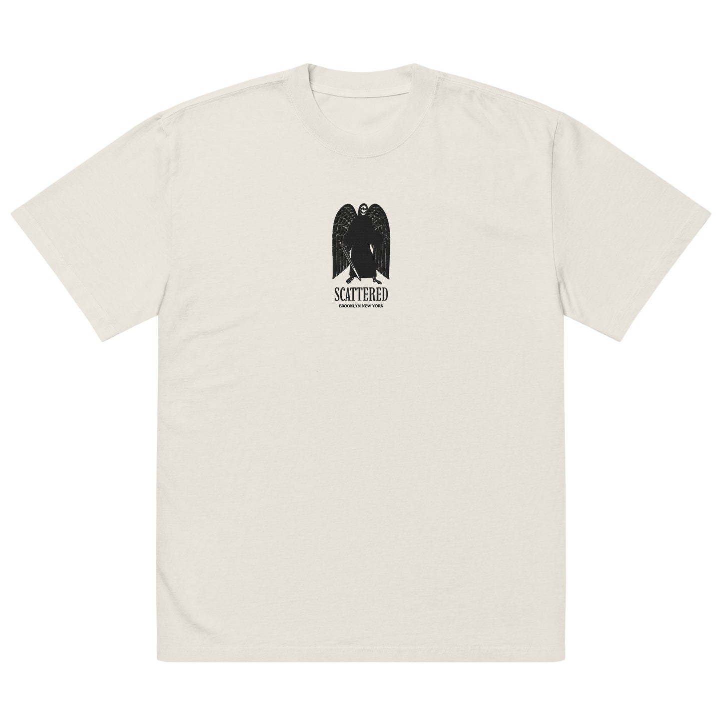 Scattered Grim Embroidered T-shirt