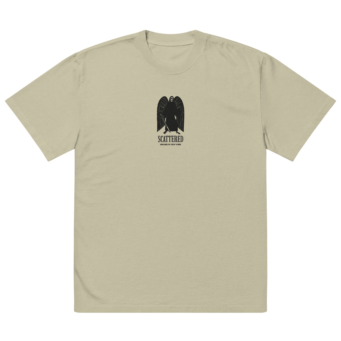 Scattered Grim Embroidered T-shirt