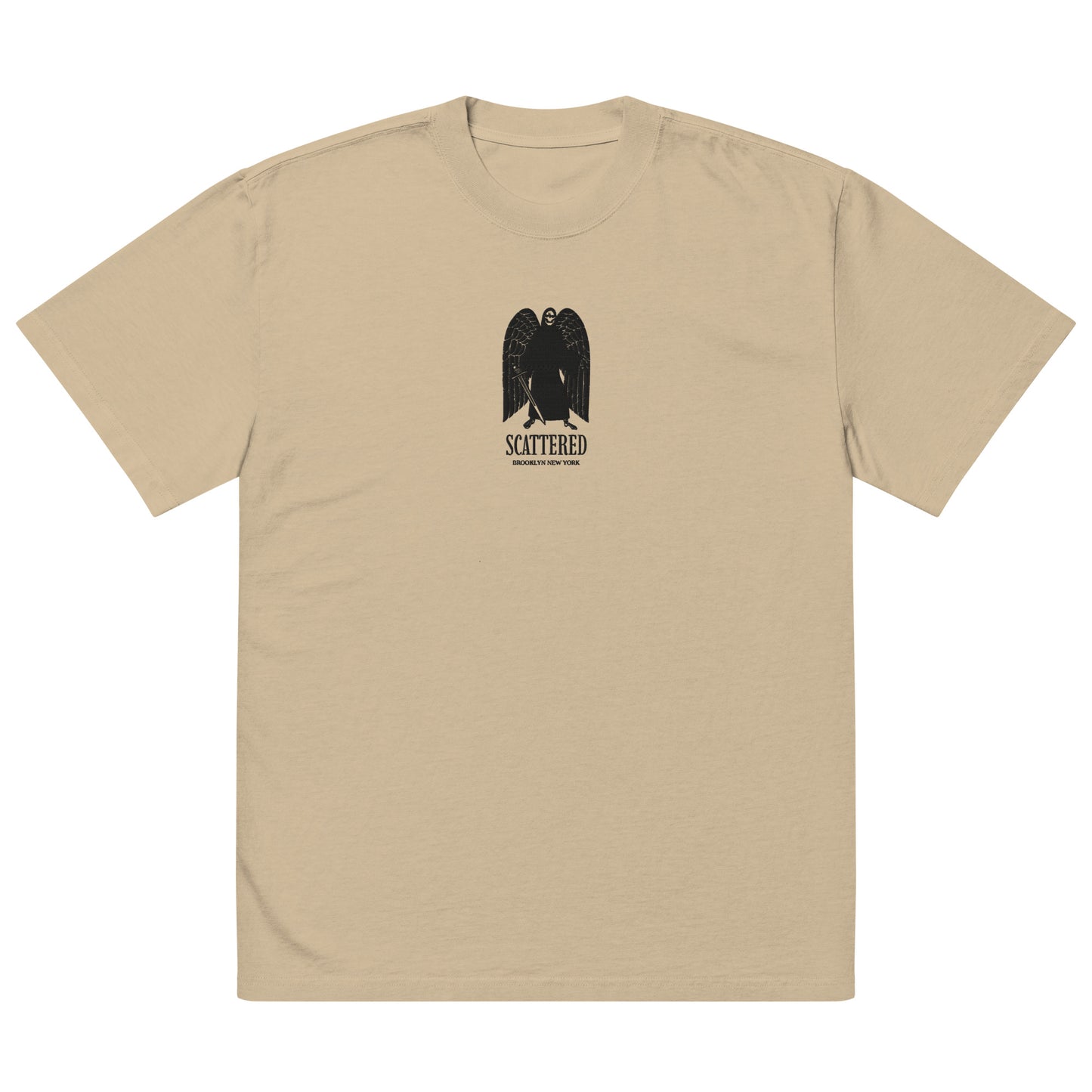 Scattered Grim Embroidered T-shirt