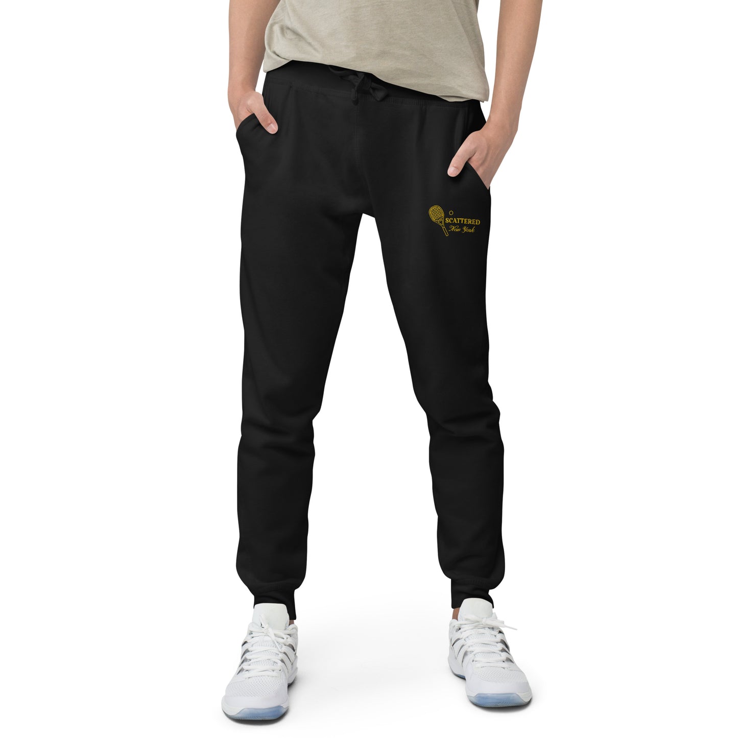 Scattered Sports Club Logo Embroidered Classic Sweatpants