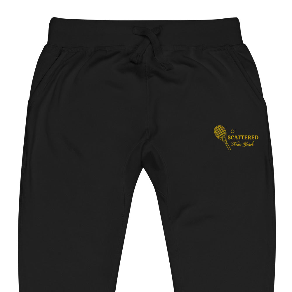 Scattered Sports Club Logo Embroidered Classic Sweatpants