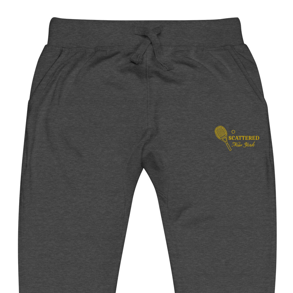 Scattered Sports Club Logo Embroidered Classic Sweatpants