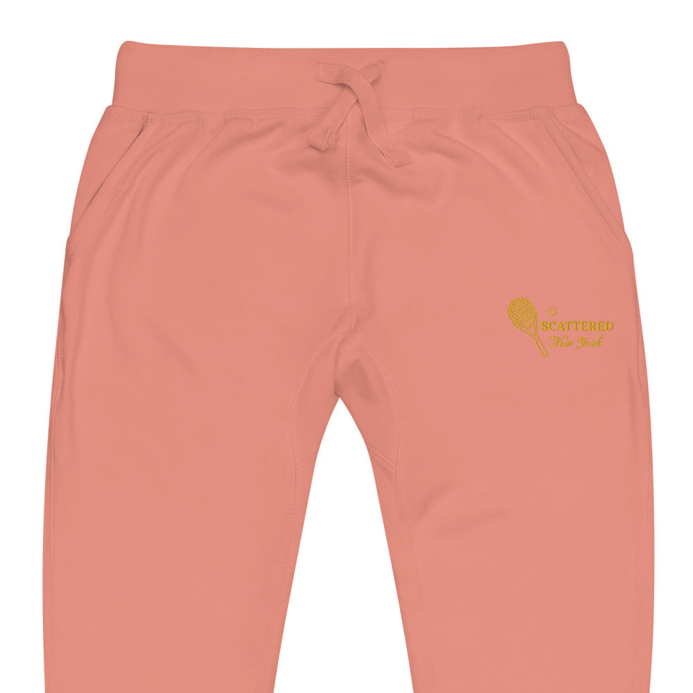 Scattered Sports Club Logo Embroidered Classic Sweatpants