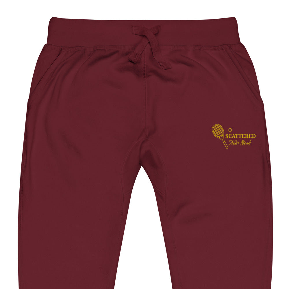 Scattered Sports Club Logo Embroidered Classic Sweatpants