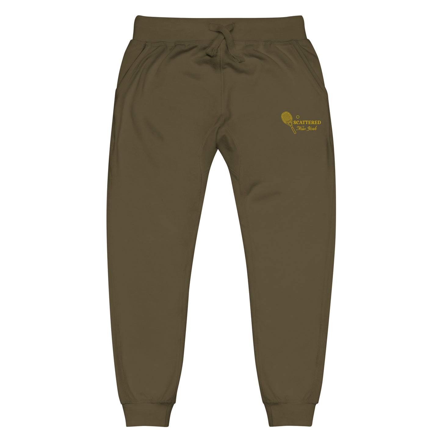 Scattered Sports Club Logo Embroidered Classic Sweatpants