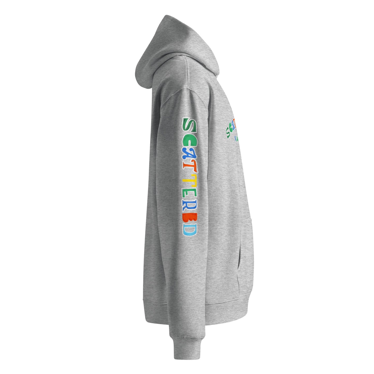 Scattered S/S '25 Logo Printed Premium Hoodie