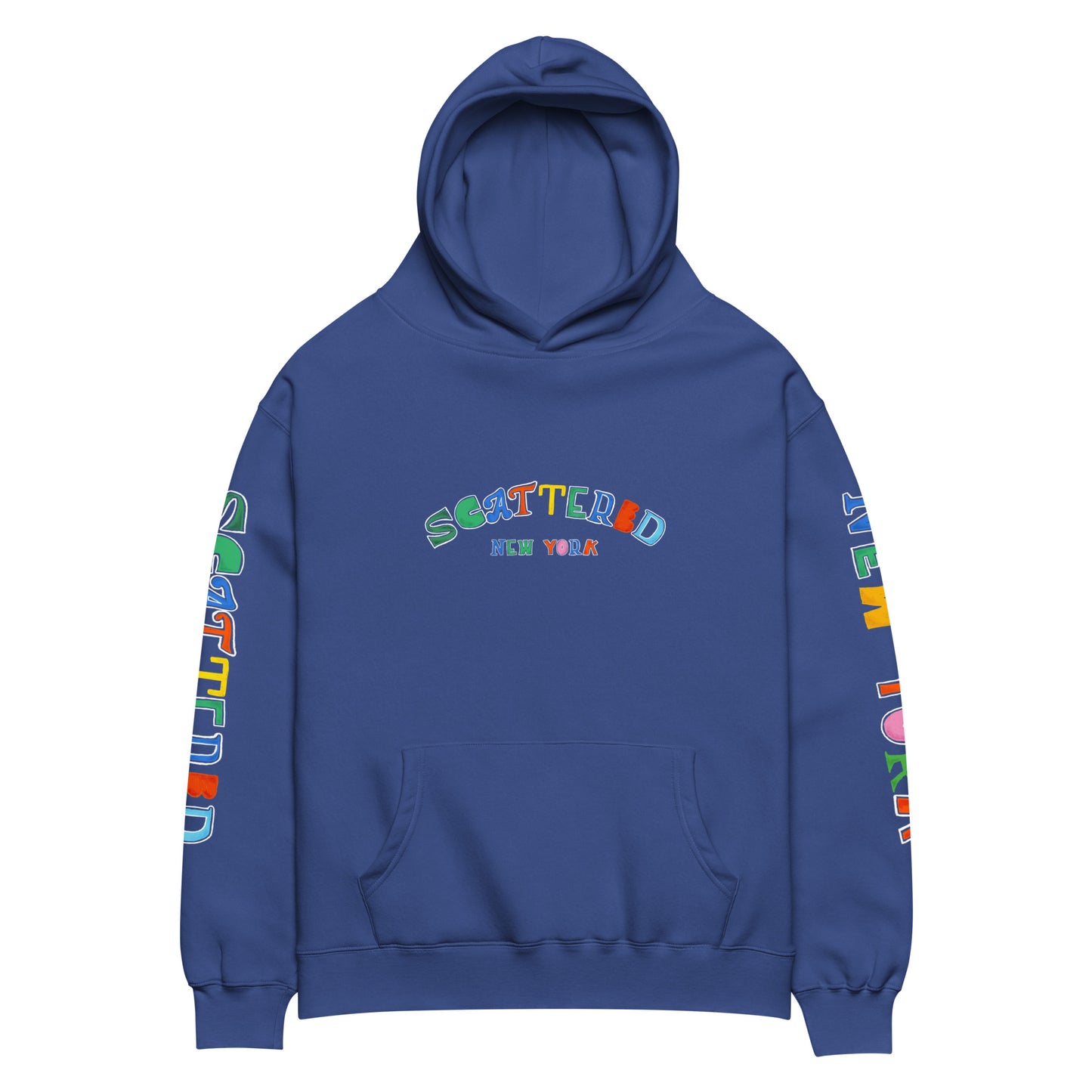 Scattered S/S '25 Logo Printed Premium Hoodie